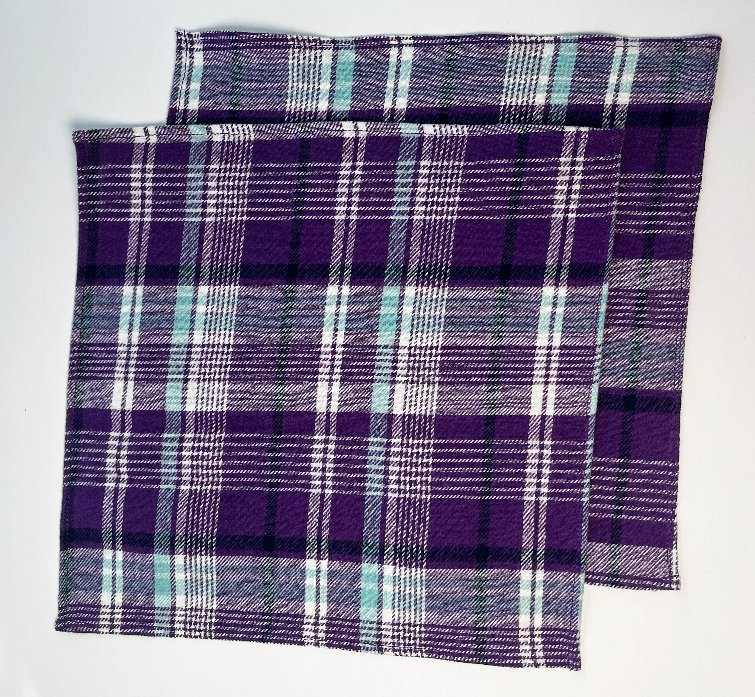 CipollaHanky_MINIS_CottonPlaid_Eggplant_pair.jpg