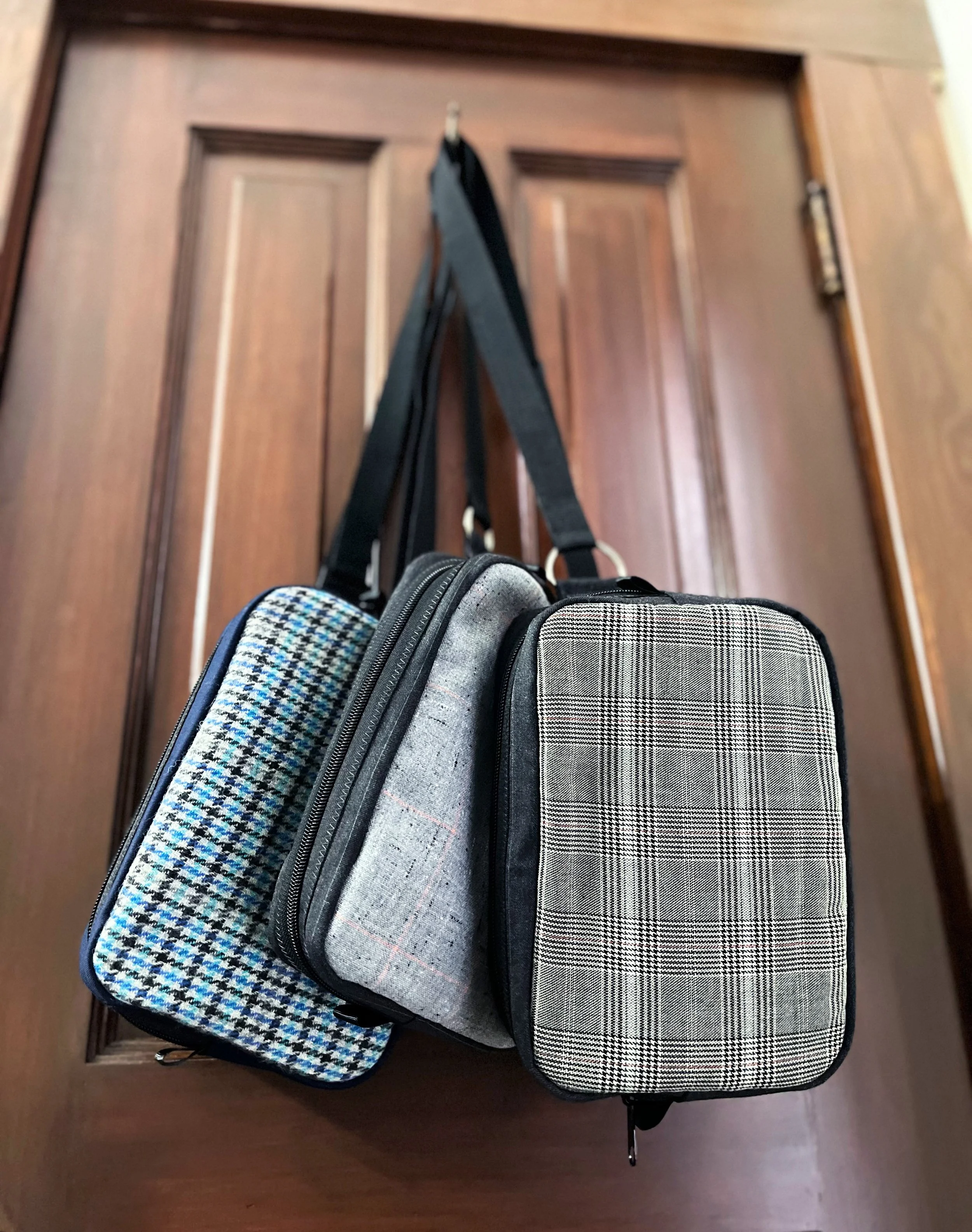 Cross Body Bag - Wooly Remnants - Choose your Plaid