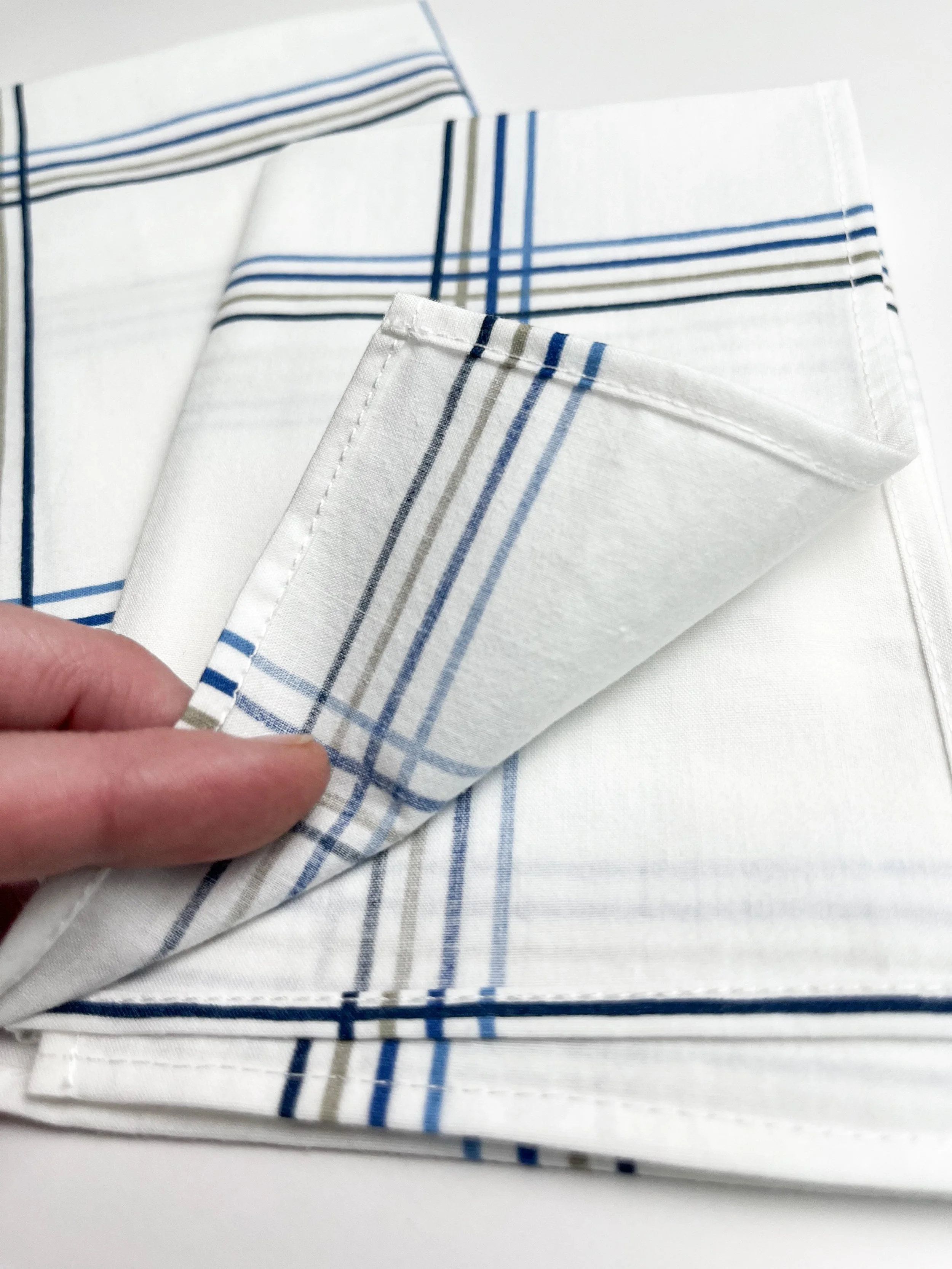 Hanky Duo - Classic Cotton Plaid