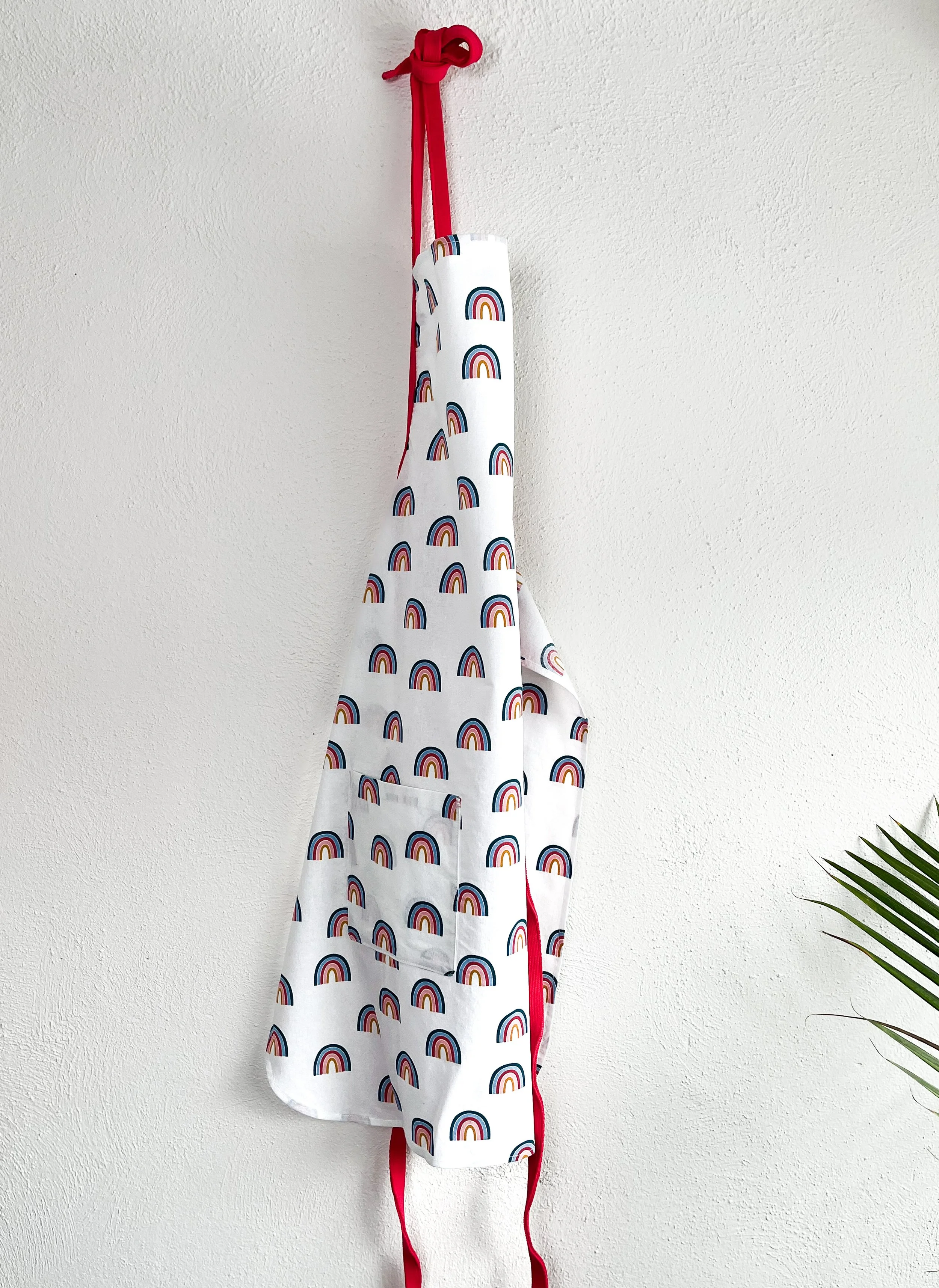 Cotton Apron - Rainbow Bright