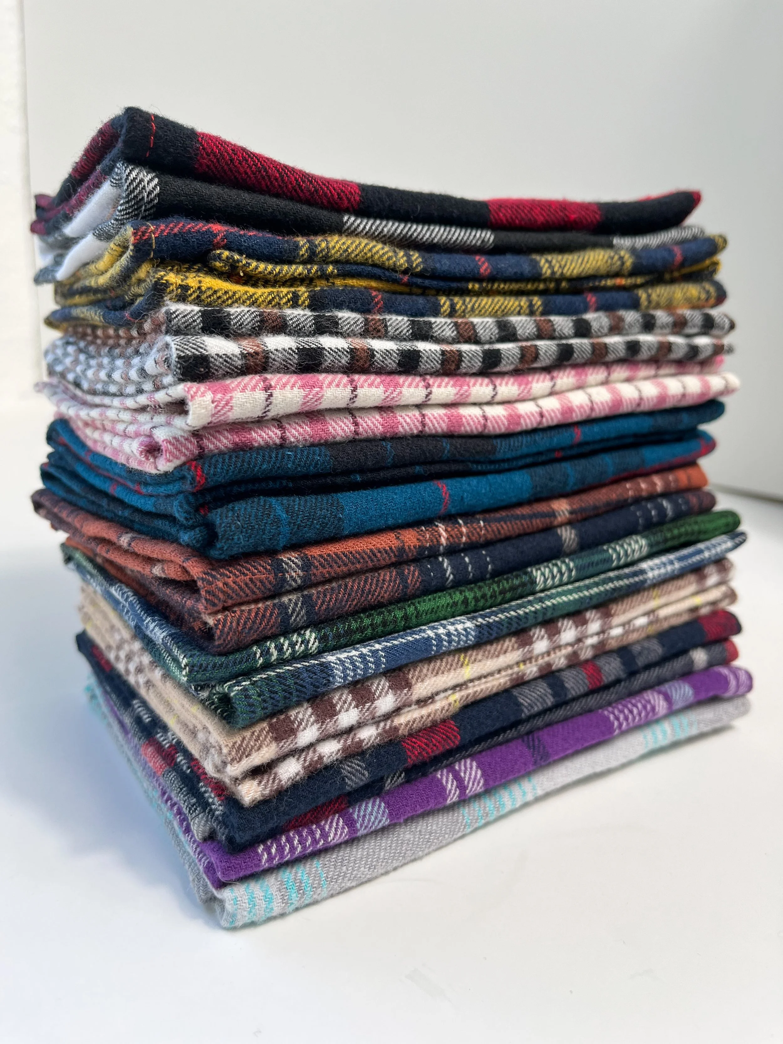 Hanky Duo - Soft Brushed Cotton 2 Pack - Your Choice of Plaid