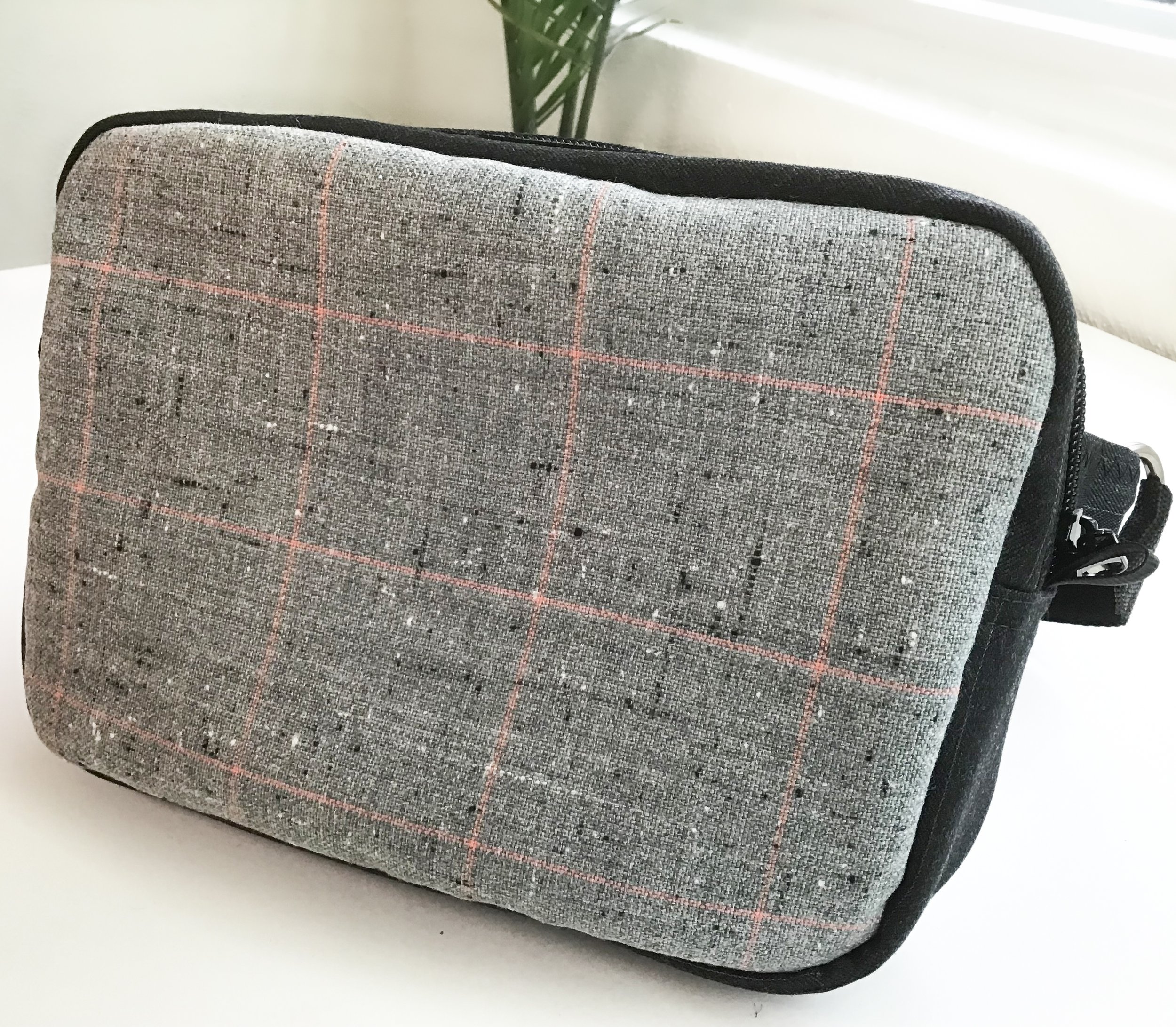 CipollaCrossBodyBag_GreyWoolPlaid_PinkAccents.jpg
