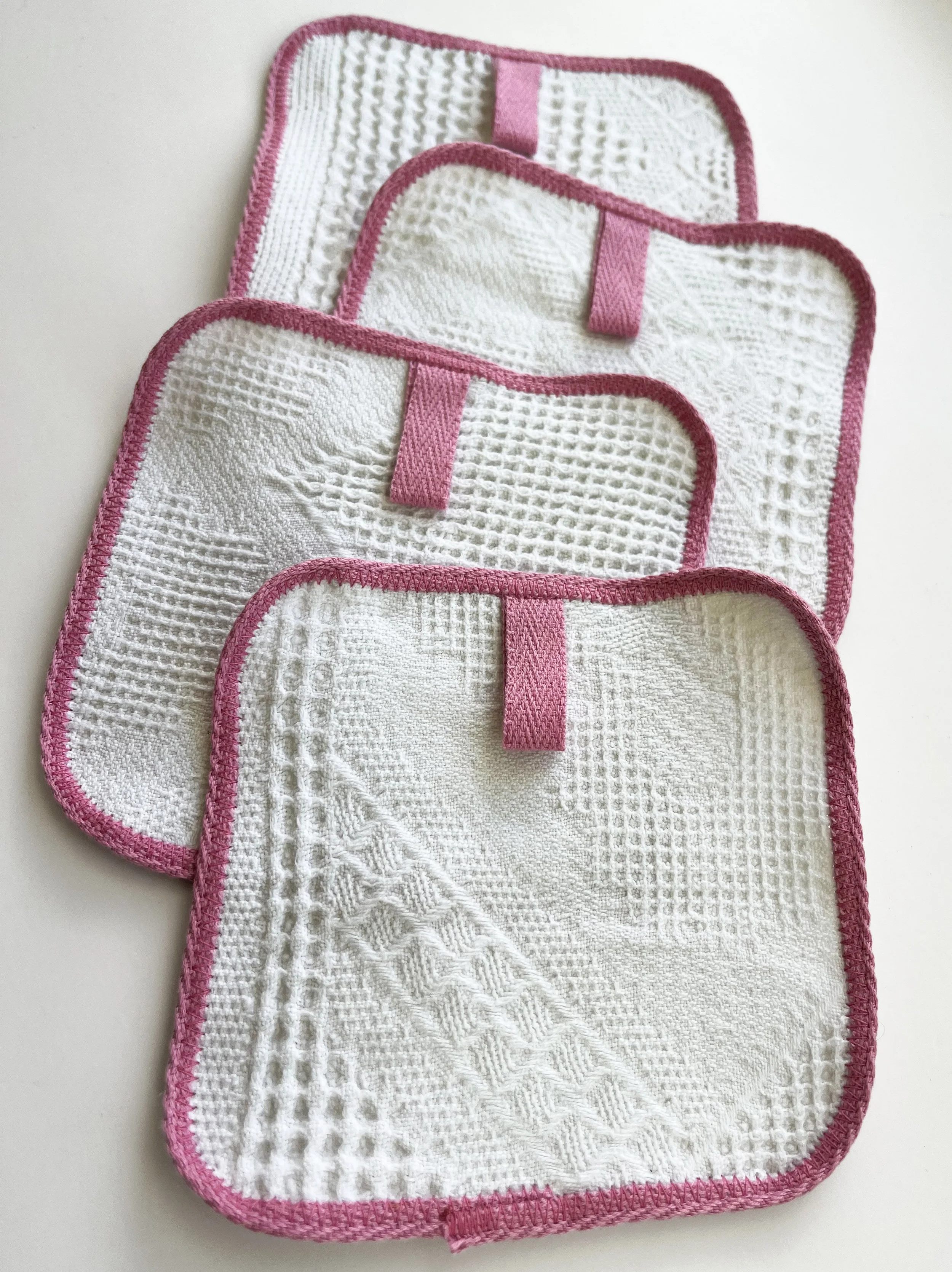 Cloth Minis - Vintage Textured Italian Cotton - 4 Pack