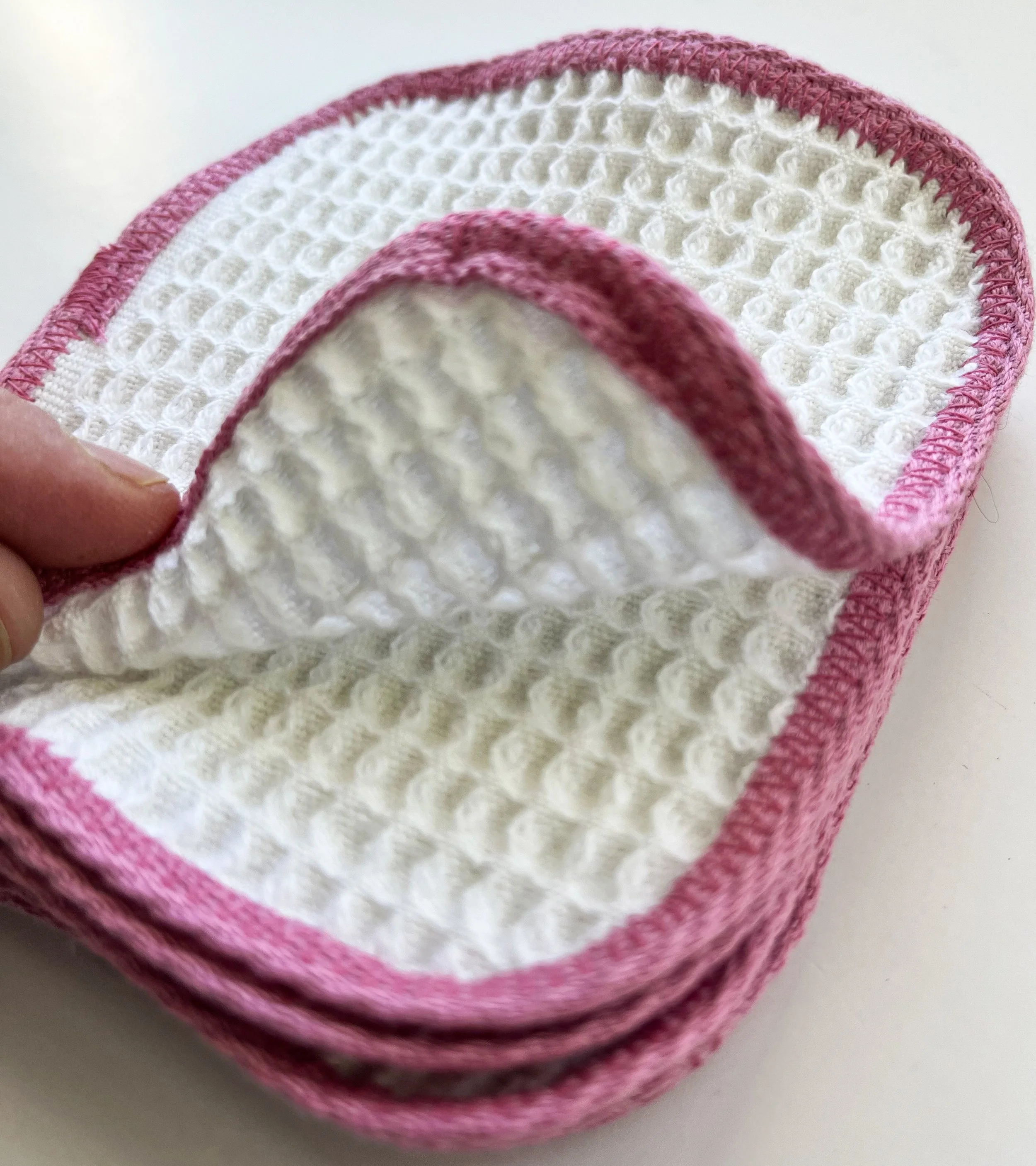 CipollaClothsMinis_VintageCottonWaffle_Pink_hand.jpg