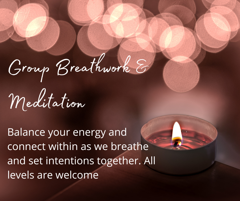 Online  Group Breathwork & Meditation for Beginners