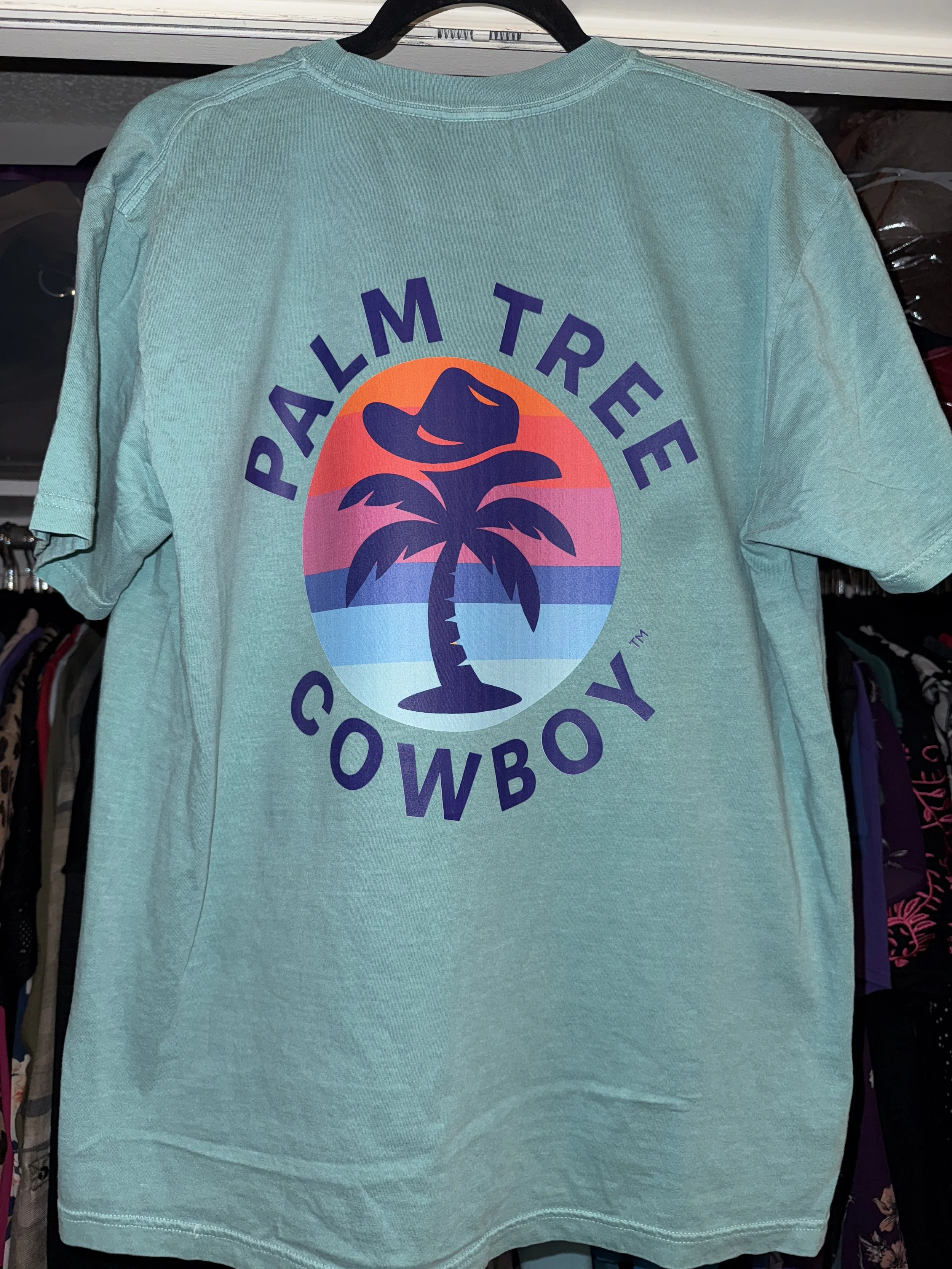 THE HANNAH PALM TREE COWBOY SHIRT