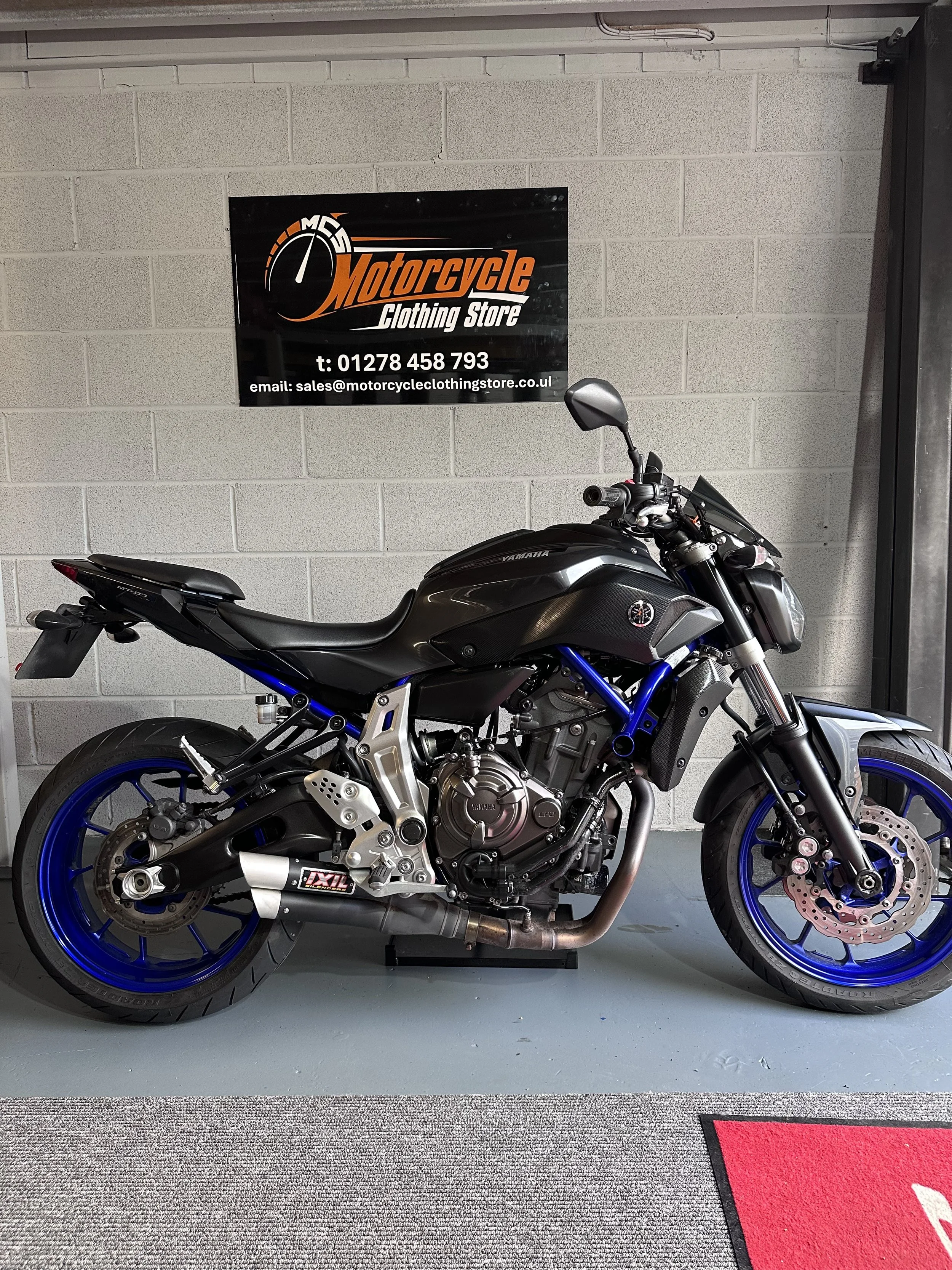 YAMAHA MT07 2014