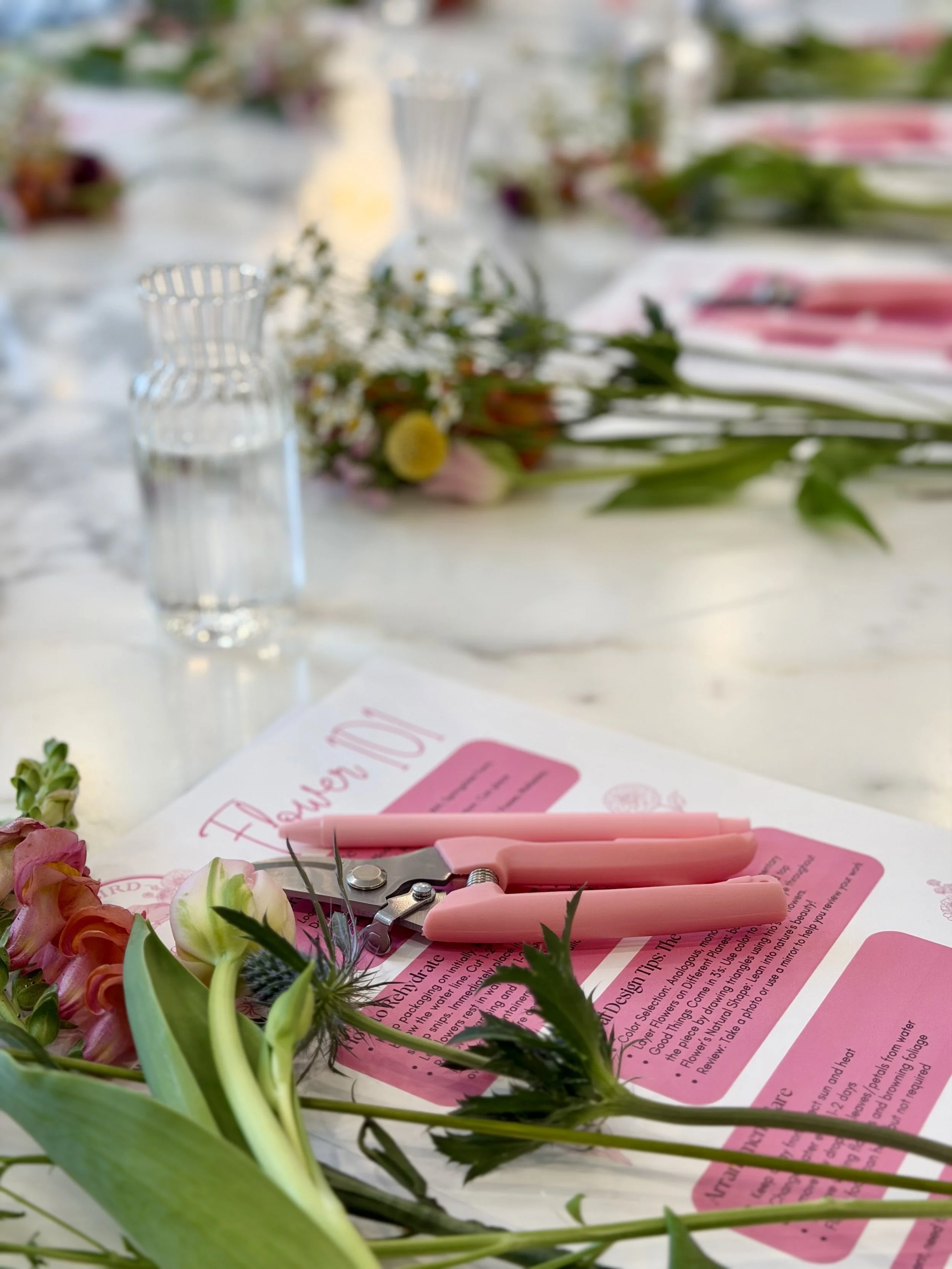 Flower 101  Workshop