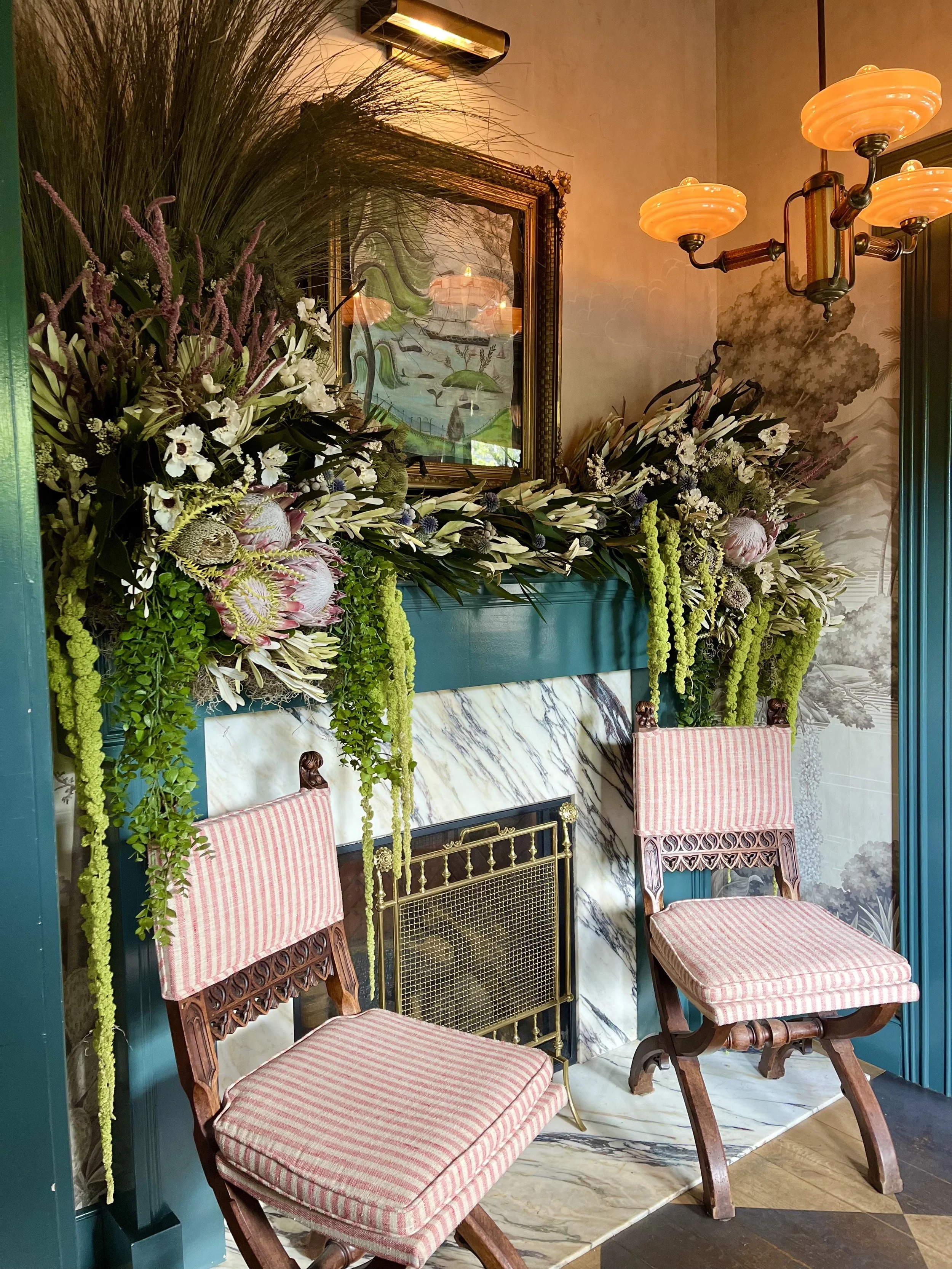 Marigold Creative x Two Bird Blooms The Faraway Hotel Group Installation