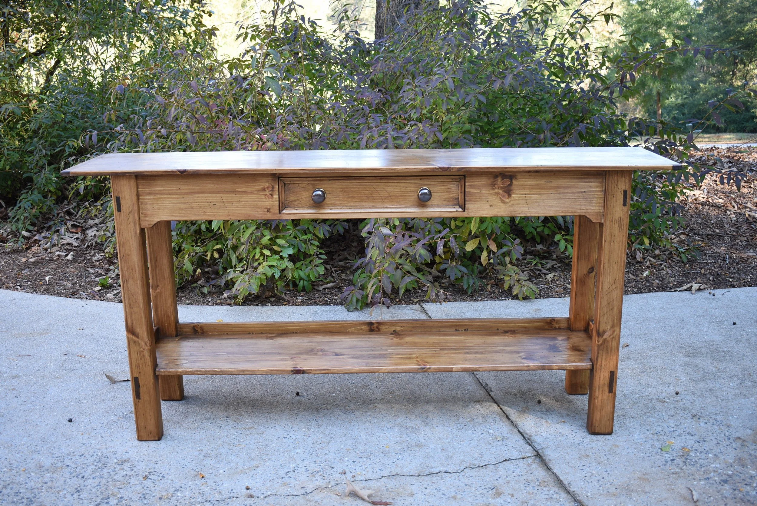 The Irish Rustic Sofa Table