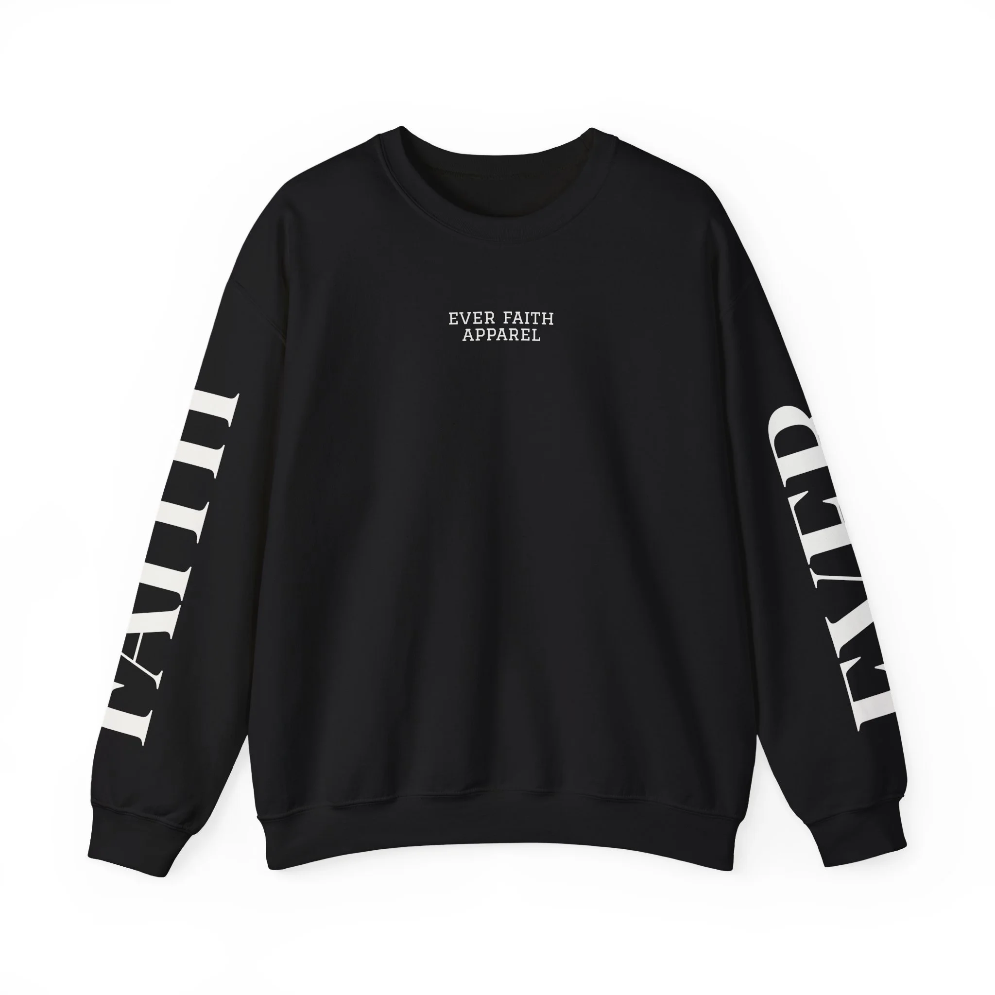 EverFaith  Crewneck — Jeremiah 17:7–8 | Evergreen Collection Sleeves