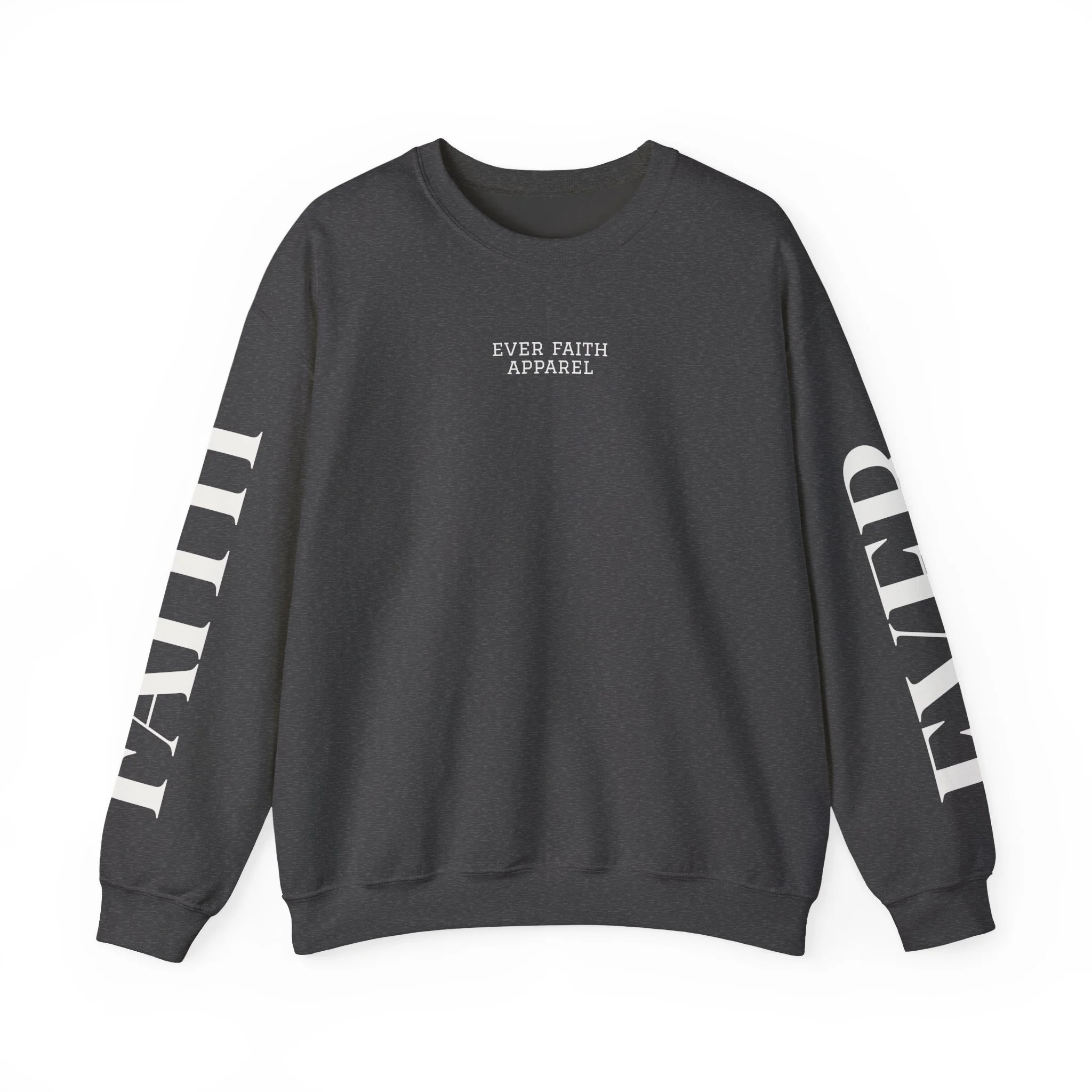 EverFaith  Crewneck — Jeremiah 17:7–8 | Evergreen Collection Sleeves