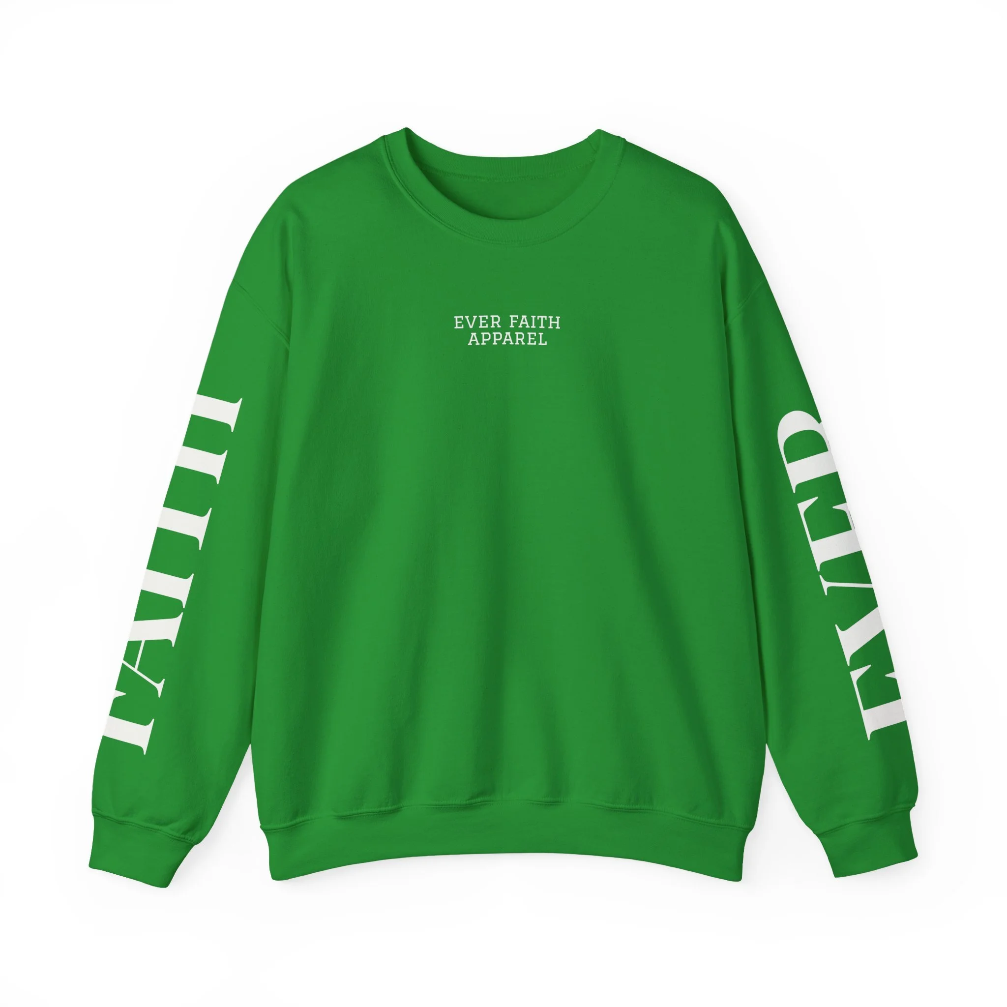 EverFaith  Crewneck — Jeremiah 17:7–8 | Evergreen Collection Sleeves