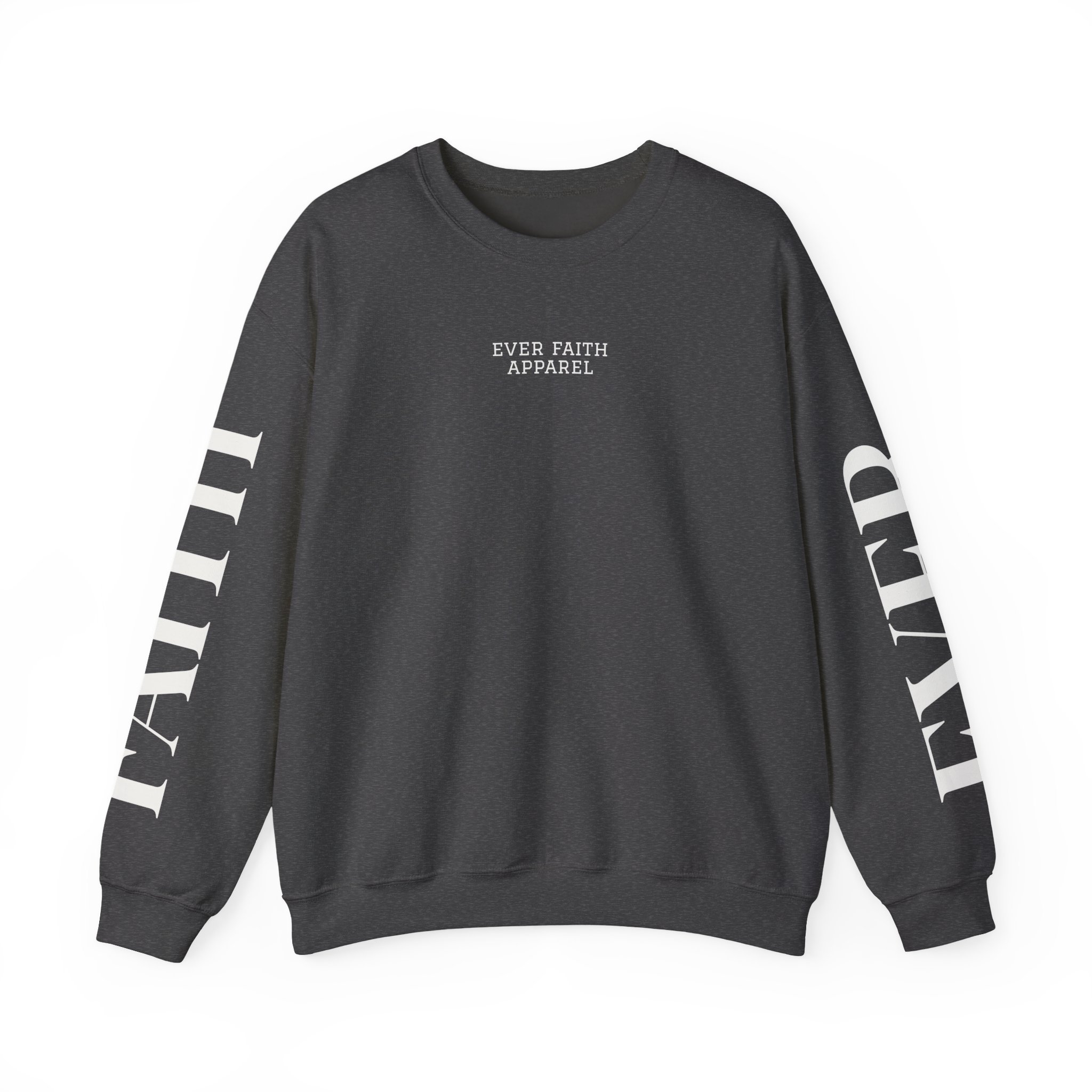 EverFaith  Crewneck — Jeremiah 17:7–8 | Evergreen Collection Sleeves