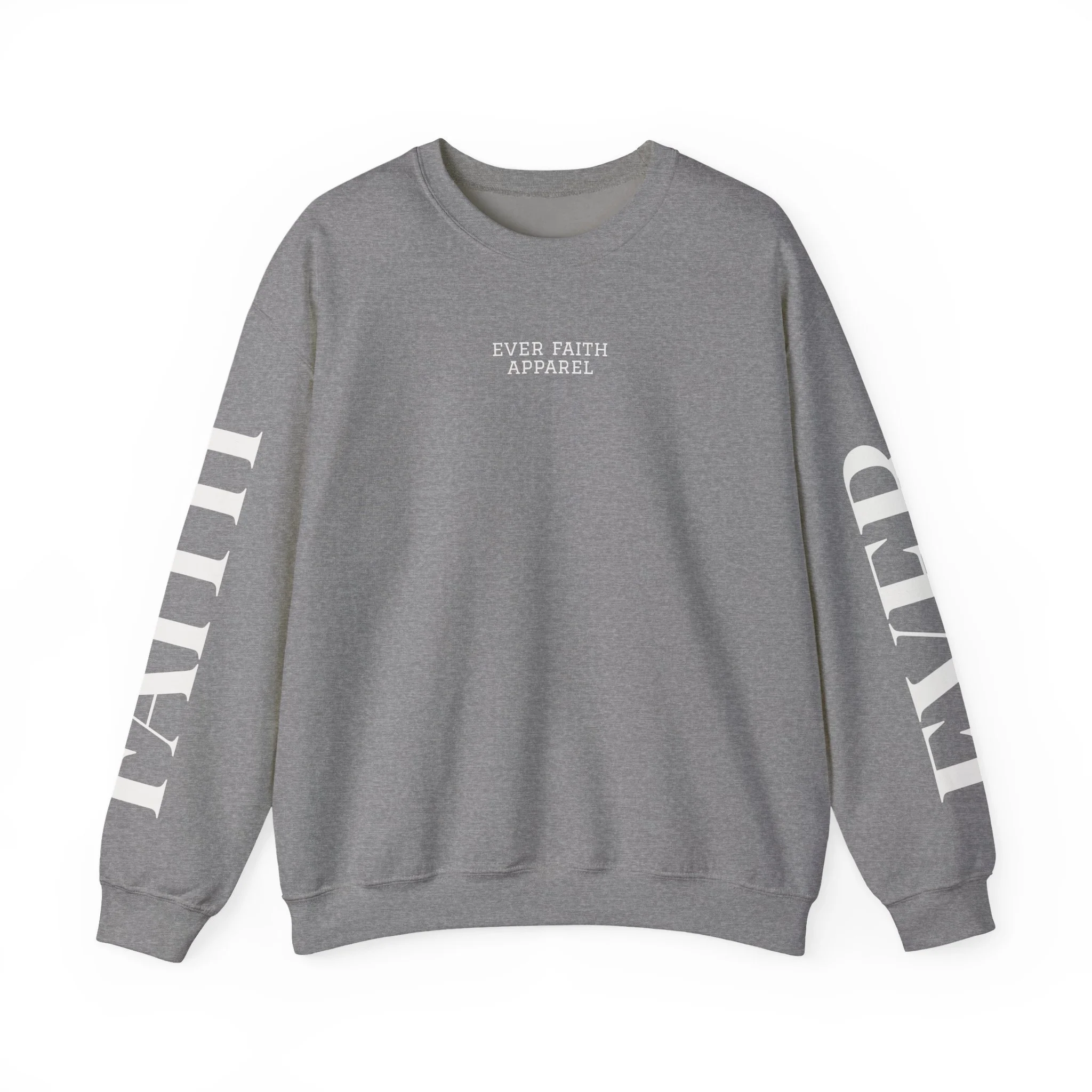 EverFaith  Crewneck — Jeremiah 17:7–8 | Evergreen Collection Sleeves