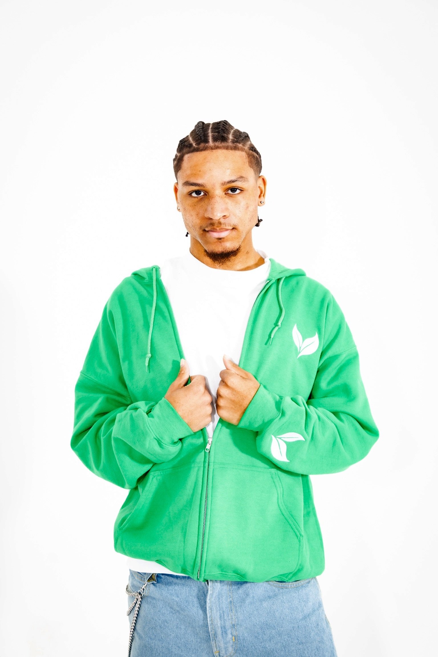 Ever Faith Logo Full Zip Hoodie