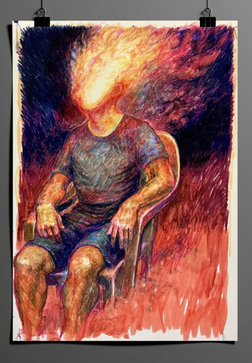 "://Studies #6"
Mixed Media On Paper
Dimensions/Resolution: 9" x 12"
2026
Edition: 1 of 1 (Unique)