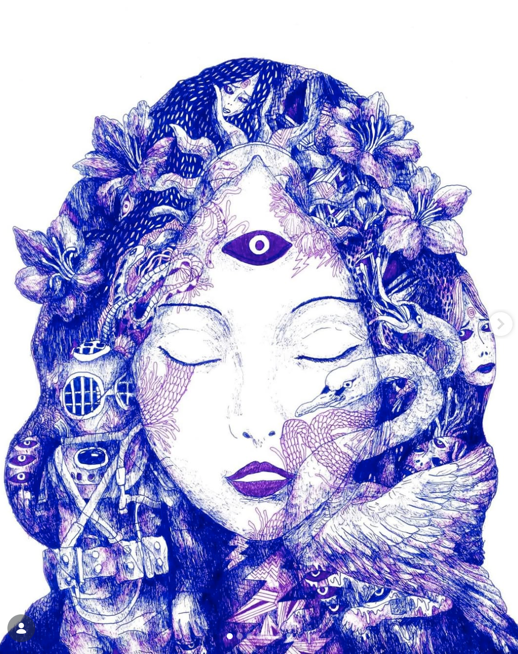 "Bury my memories
Into the depths of the heart
So that it may sprawl
Towards a tyrant sun
As a tree of dreams
Wrathful, roaring like lightning
Escaping the earth"
As Babel unbound"
Pen & Ink On Paper
2024

Exhibited at "Dreaming Of Deathless, Endless