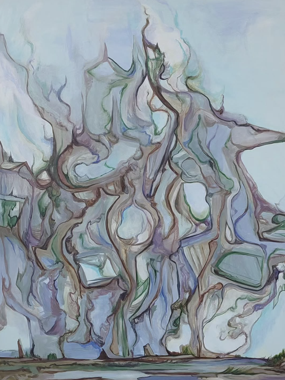 Acrylic On Canvas
48" x 36" Inches
2026