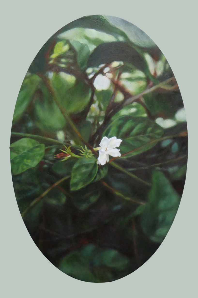 "a study of sampaguita"
Acrylic on canvas
15" x 10"
2026
