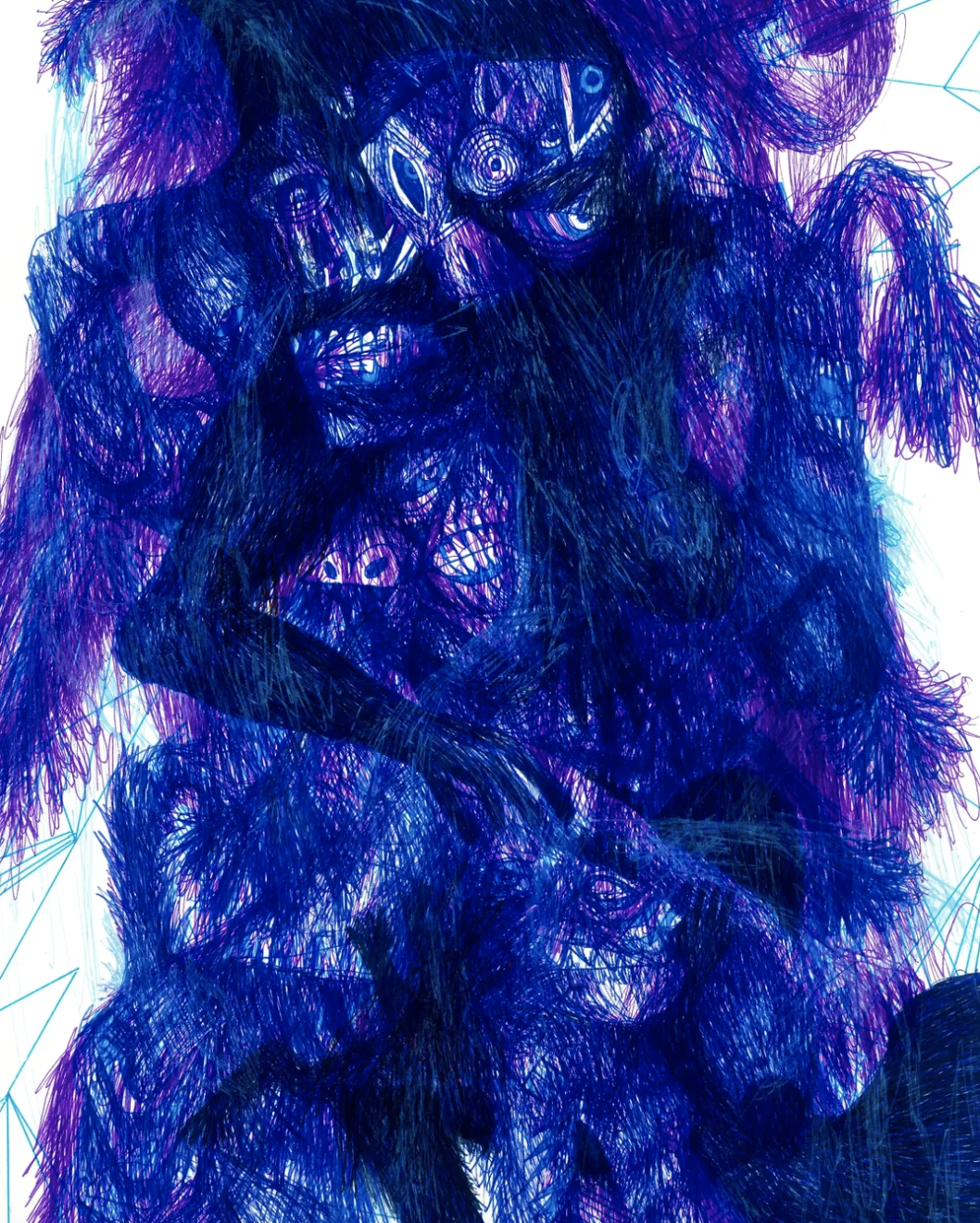 "Gossamer"
Pen & Ink On Paper
2024