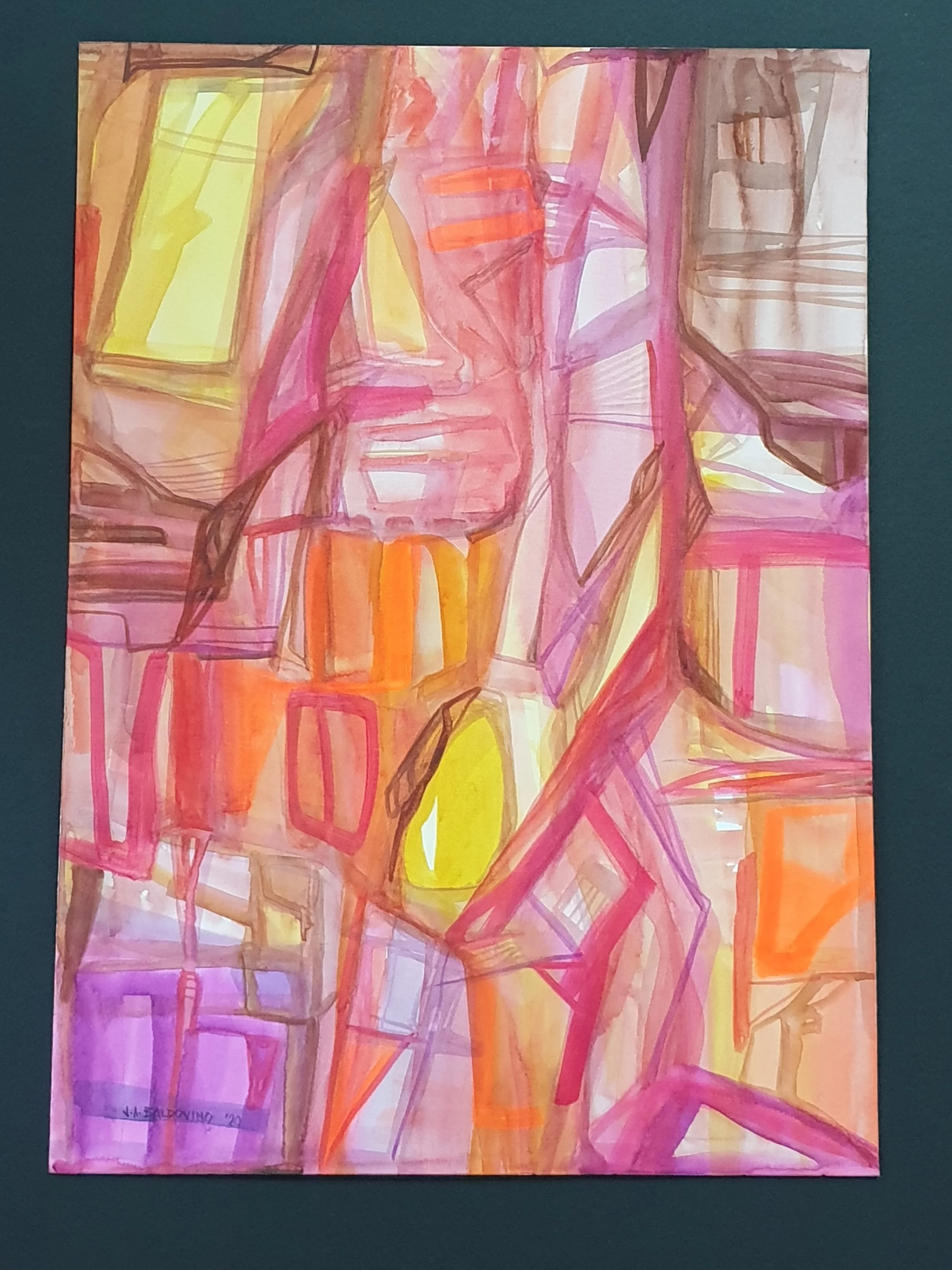 Kunwari Akin
Watercolor On Paper
12 " 16 in
2023