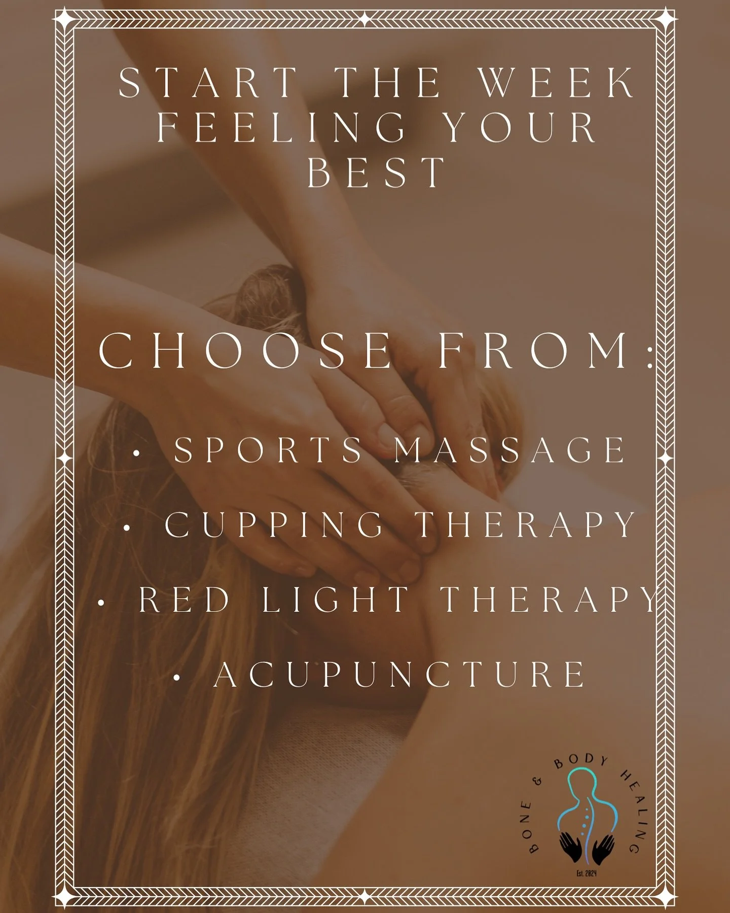 Your body shouldn&rsquo;t feel heavy, tight or sore, especially at the start of the week.
A treatment with me can help you reset, release tension and move comfortably again. 💆&zwj;♀️✨

Whether you need relief from pain, help with recovery or just a 