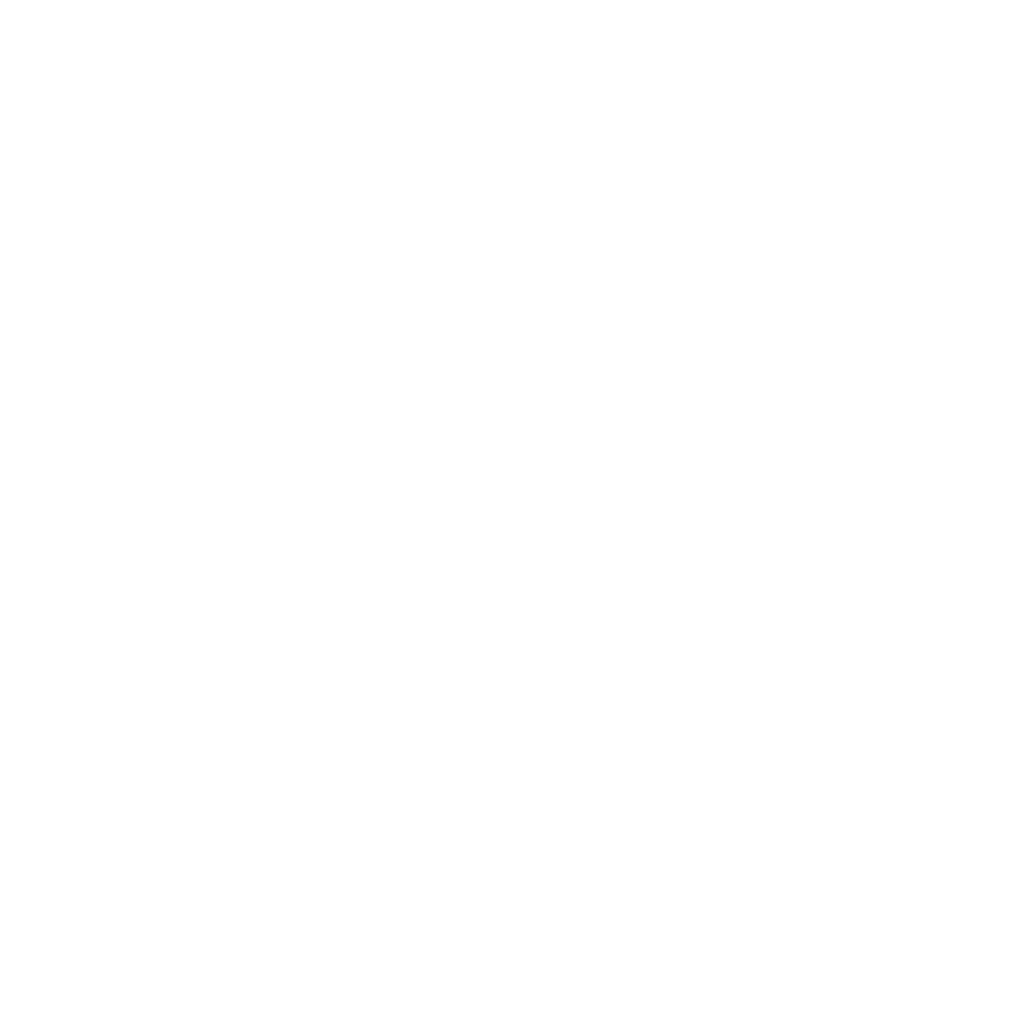 Simple black and white graphic of a house with a pitched roof and chimney, centered on a black background.
