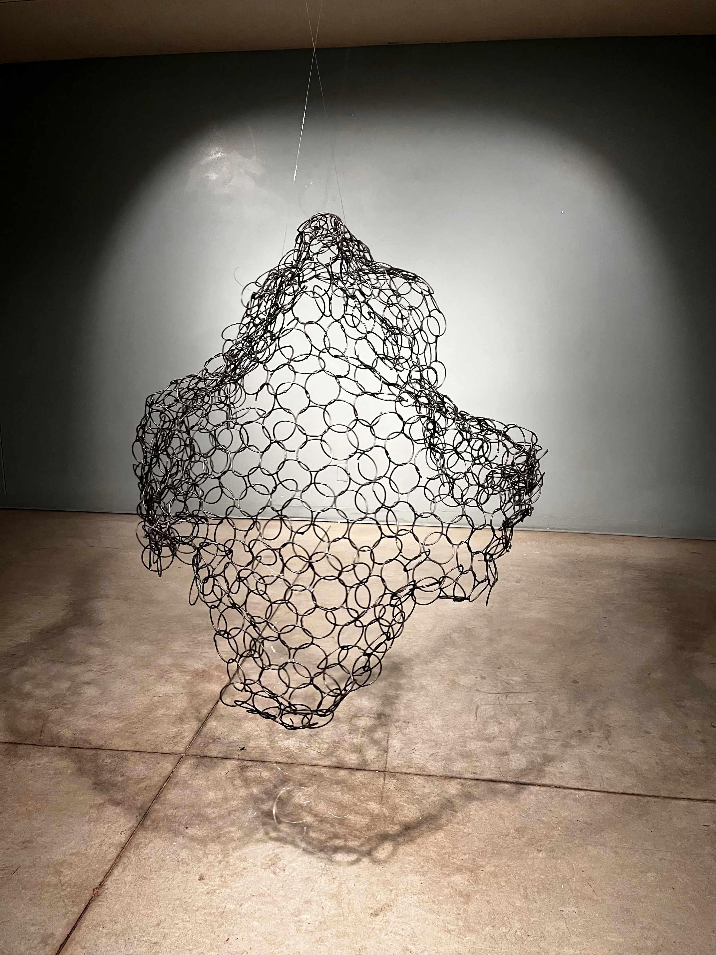 Untitled, Chainmail Sculpture