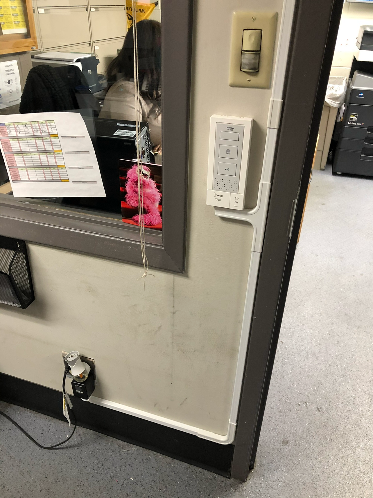 Aiphone Intercom installed for the office in Manhattan. 