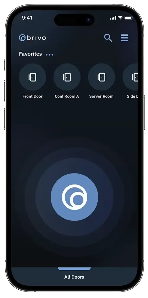 Brivo access control with mobile App - Impera Security Systems
