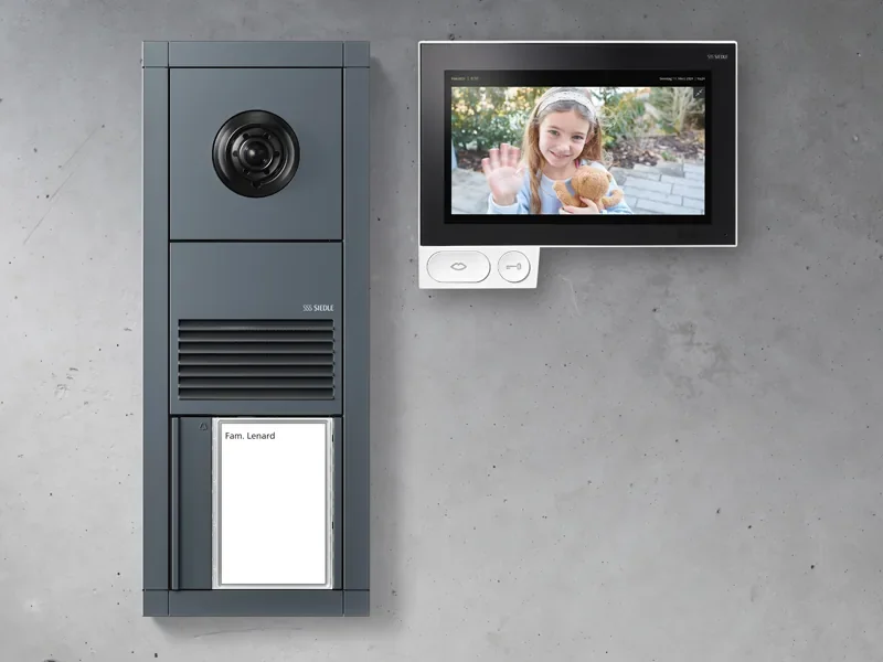 Siedle modern video intercom system