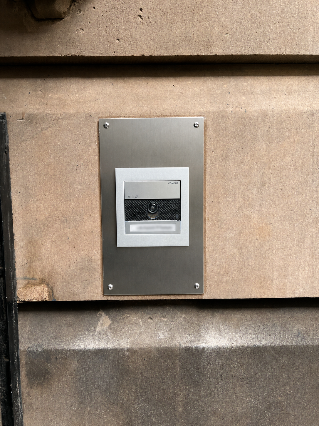 Modern video doorbell installation in Brooklyn - Impera Security Systems