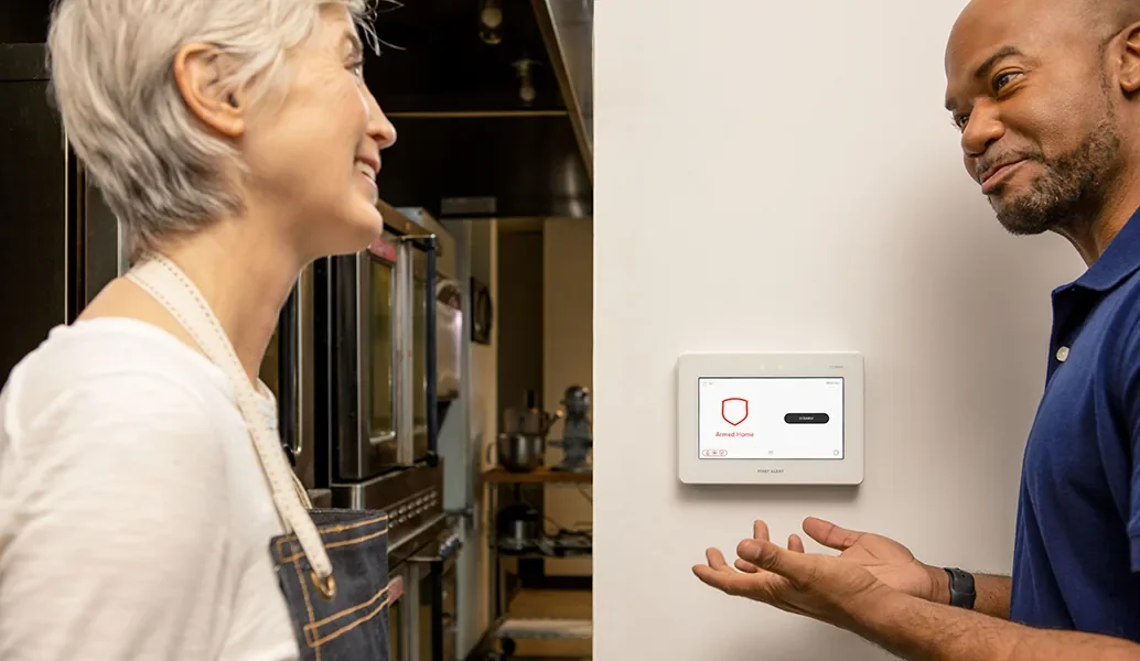 First Alert alarm system installation - Impera Security Systems