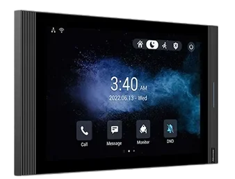 Akuvox touchscreen indoor monitor installation in NYC - Impera Security Systems