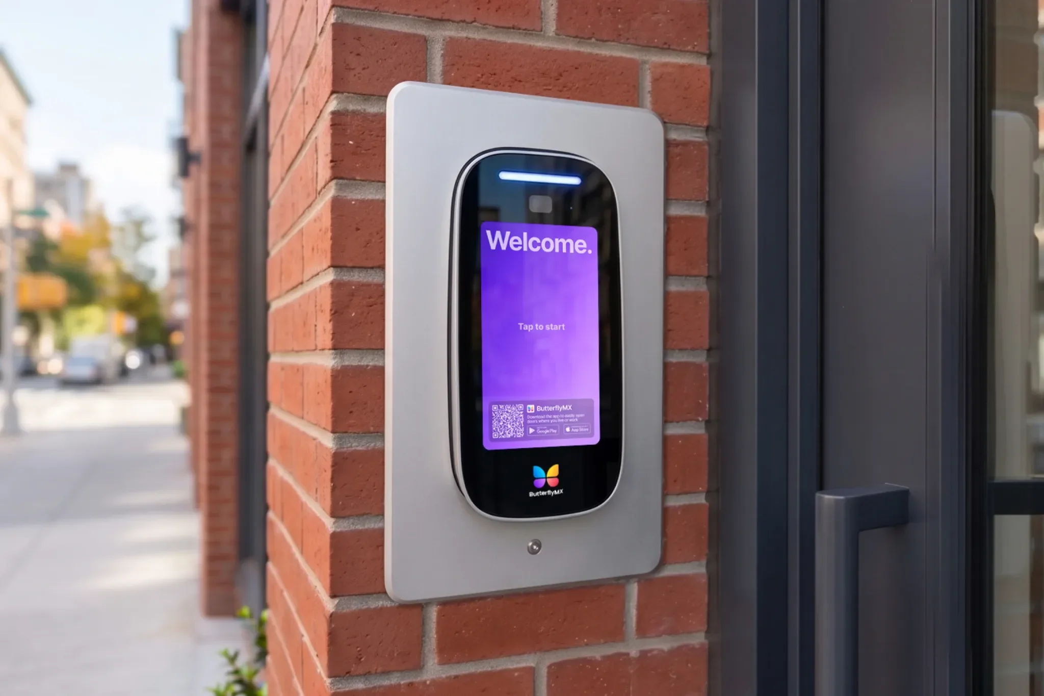 Butterfly intercom installation in NYC - Impera Security Systems