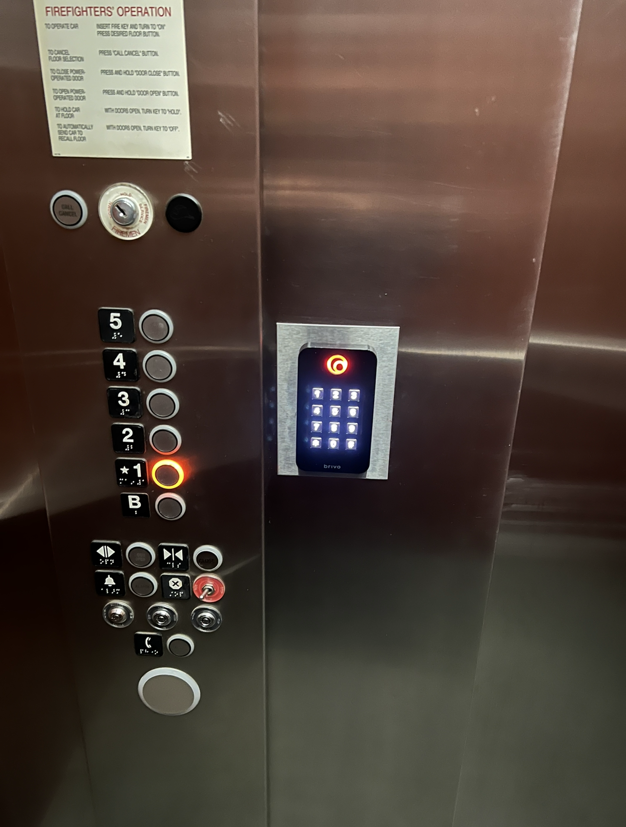 Elevator access control system installation - Impera Security Systems