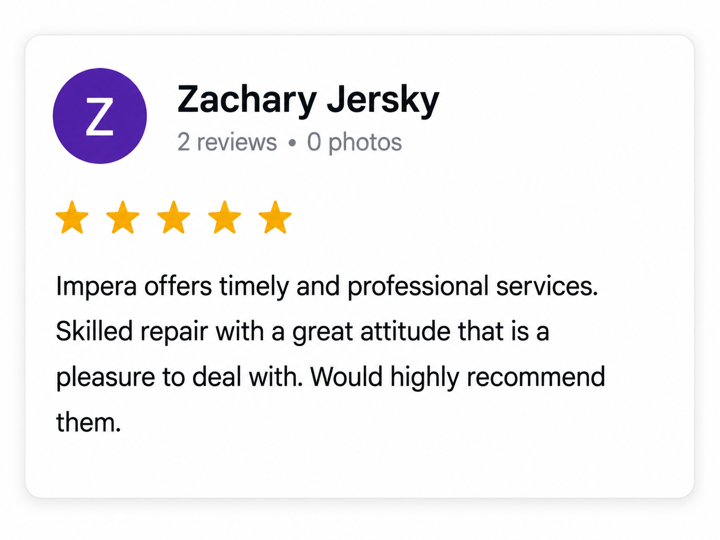 5 star review google - Impera Security.png