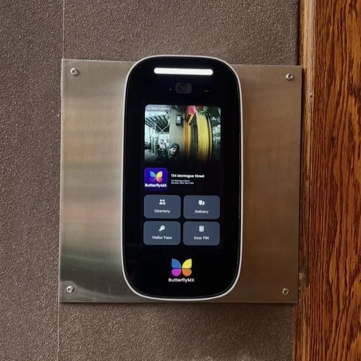 ButterflyMX video intercom system installed in Brooklyn residential building - Impera Security Systems