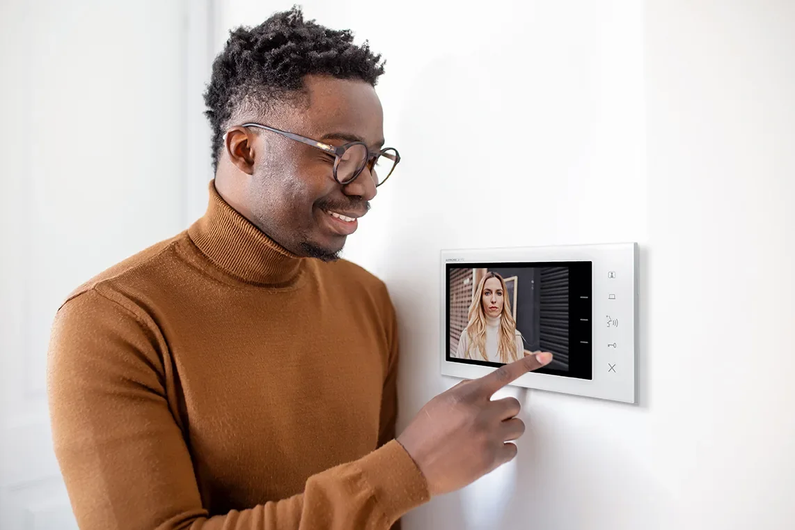 Aiphone indoor monitor installation in NYC - Impera Secuirty Systems