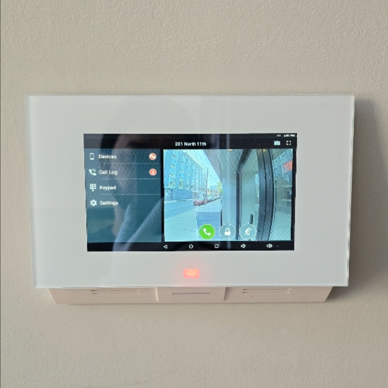 2N IP intercom system installed in Brooklyn residential building - Impera Security Systems