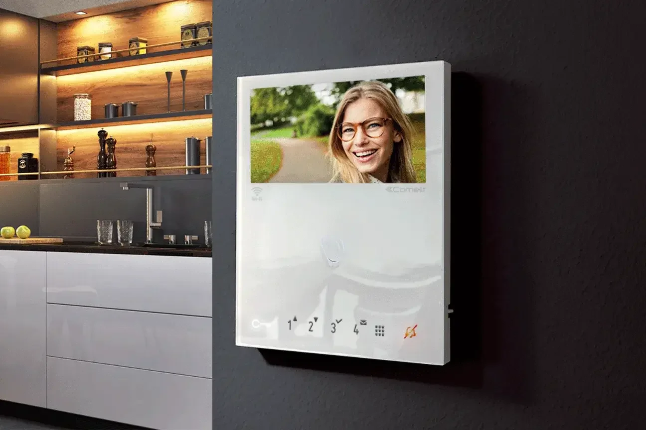 Video intercom monitor installation in New York City - Impera Security Systems