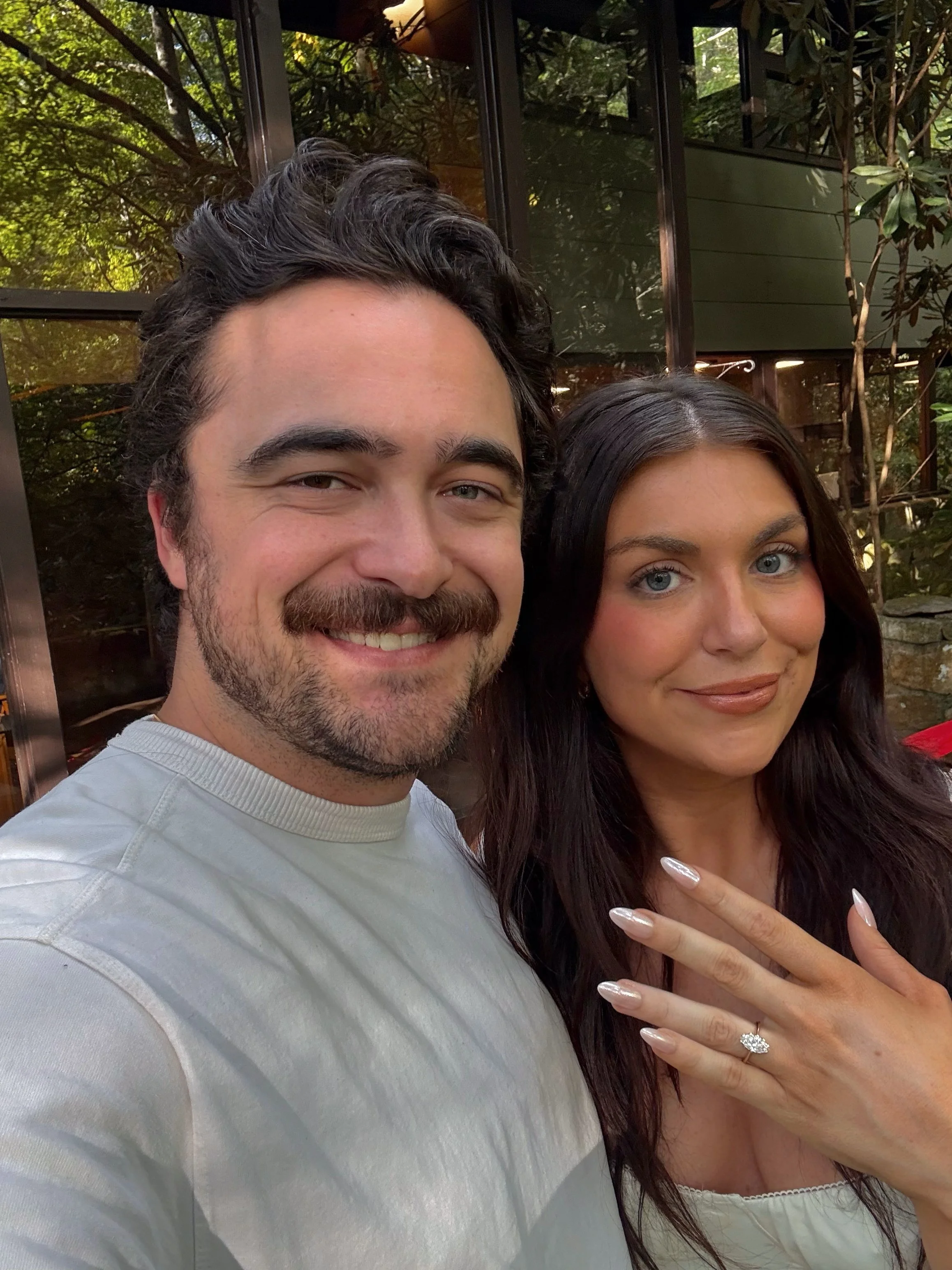 The day we got engaged!