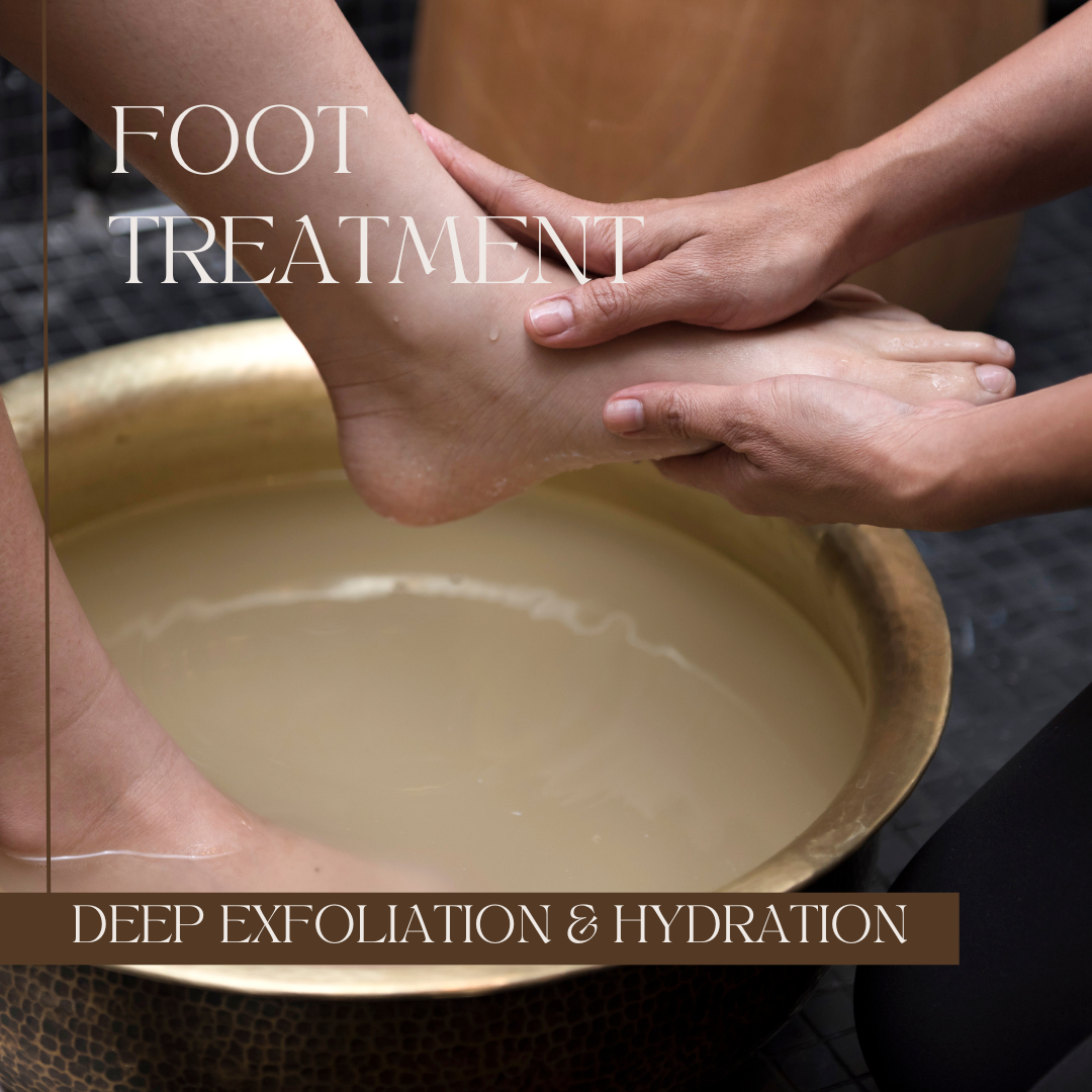 foot bath, foot treatment, exfoliation, deep cleanse, soft foot, soft feet