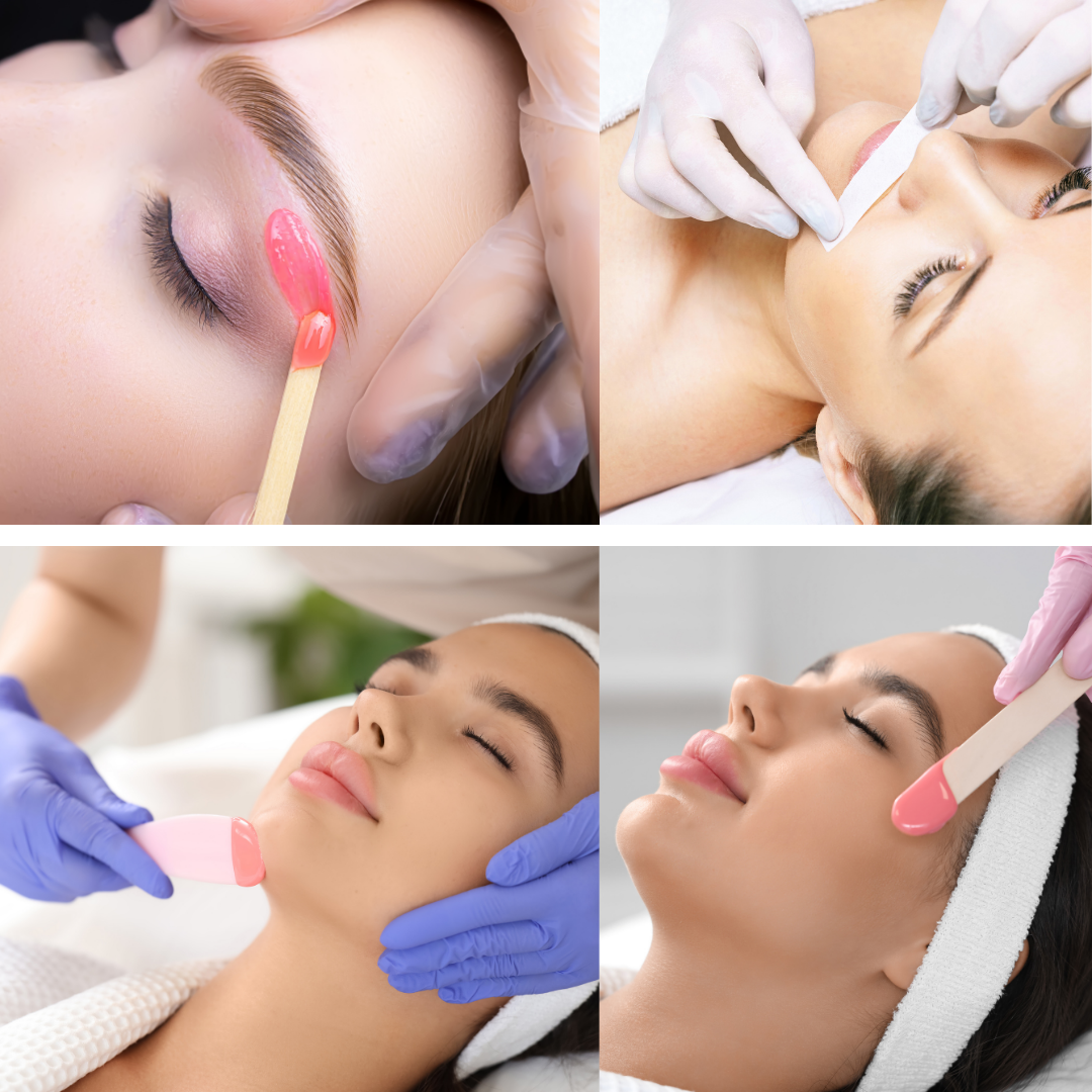 lip wax, chin wax, face wax, lip chin face waxing near me