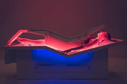 OvationULT full-body bed, Red Light Therapy, Red Light Therapy Bed, near-infrared, repair, heal, inflammation, cellular repair, light therapy near me, light therapy tulsa