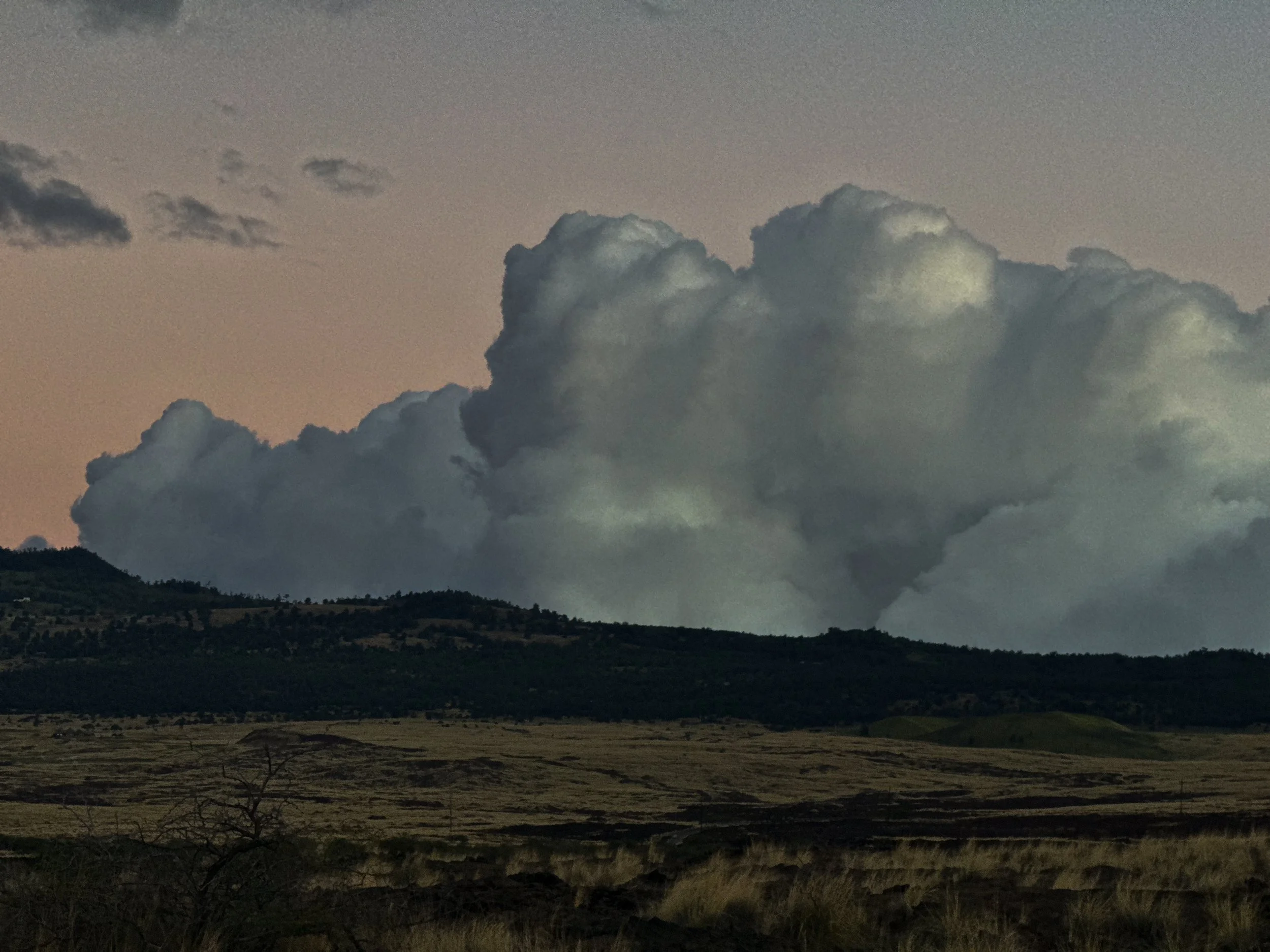 Rain Clouds on Hualalai
