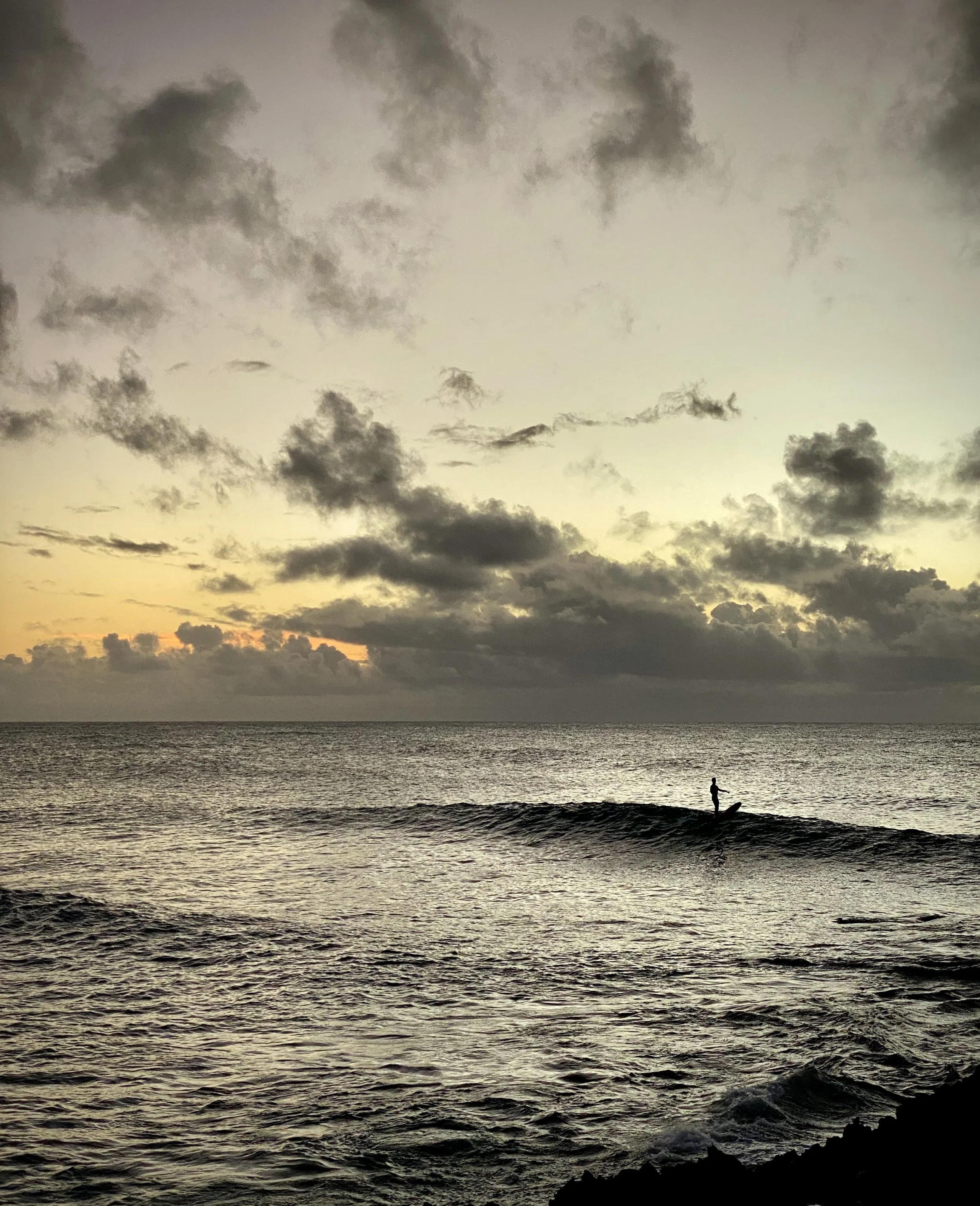 Taking the Last Ride in For the Day, Oahu