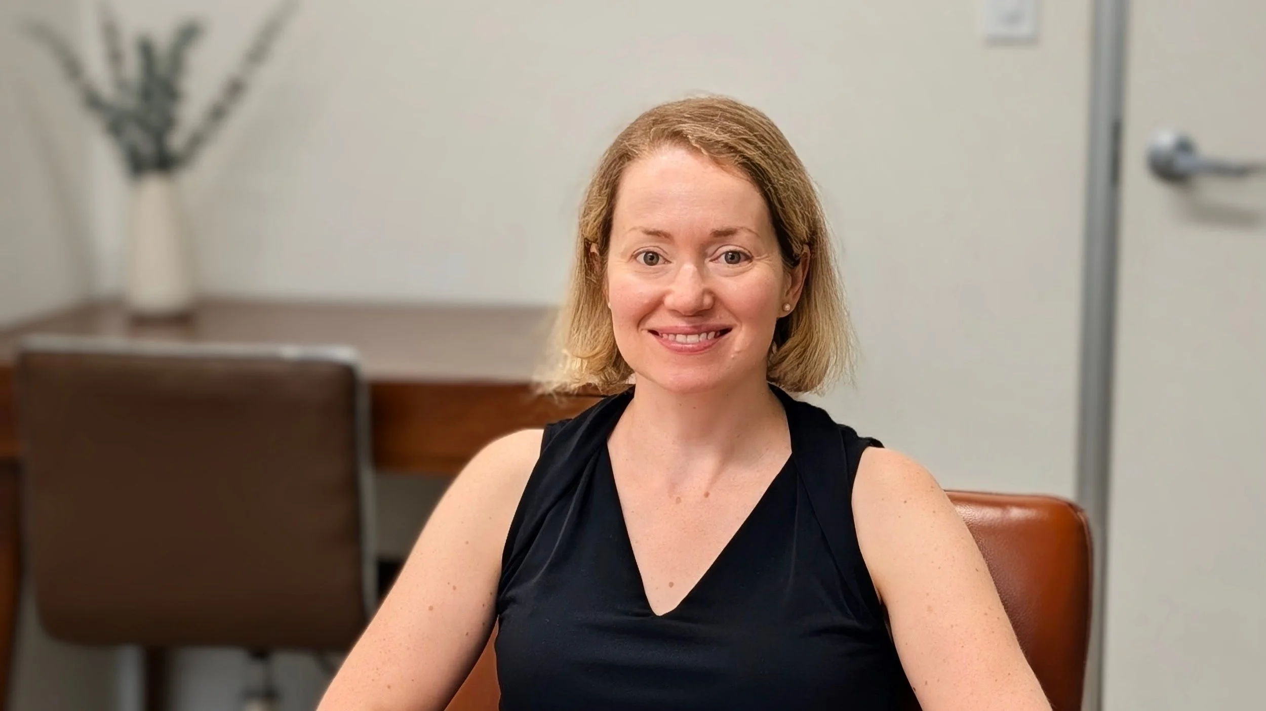 A photo of Dr. Ellen Charles smiling