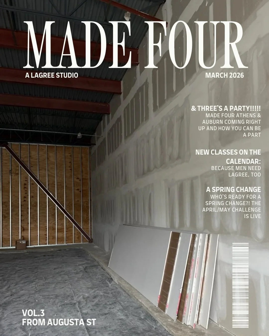 April&rsquo;s here! And March held a LOT of fun for us. We&rsquo;re so thankful! Looking ahead to some fun this month in Greenville and some 🔨👷🚜🚧 everywhere else! Let&rsquo;s do this! 

PS&mdash; it&rsquo;s not too late to join our SPRING CHANGE 